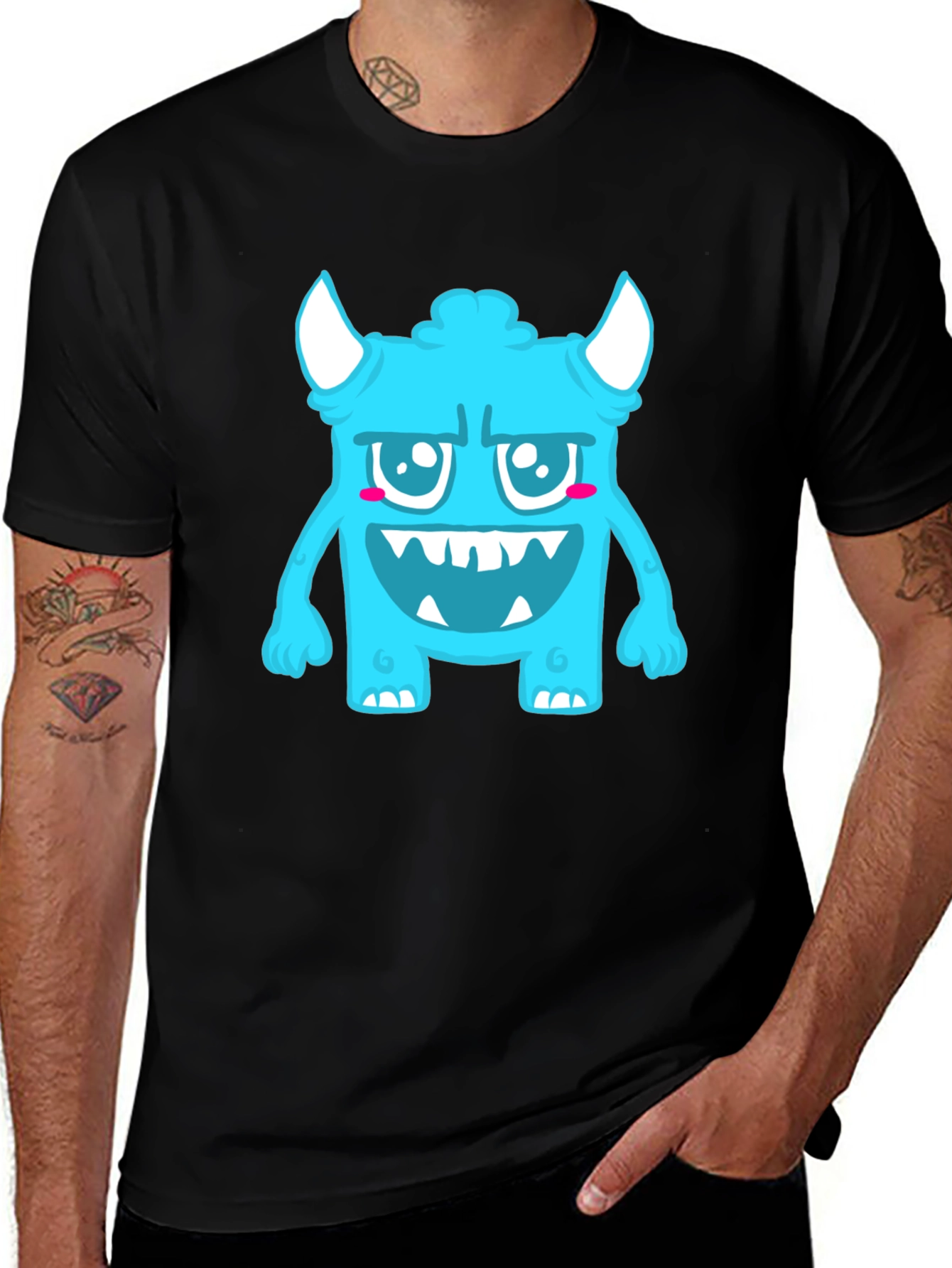 Monster Graphic Tee - Fun & Unique Design
