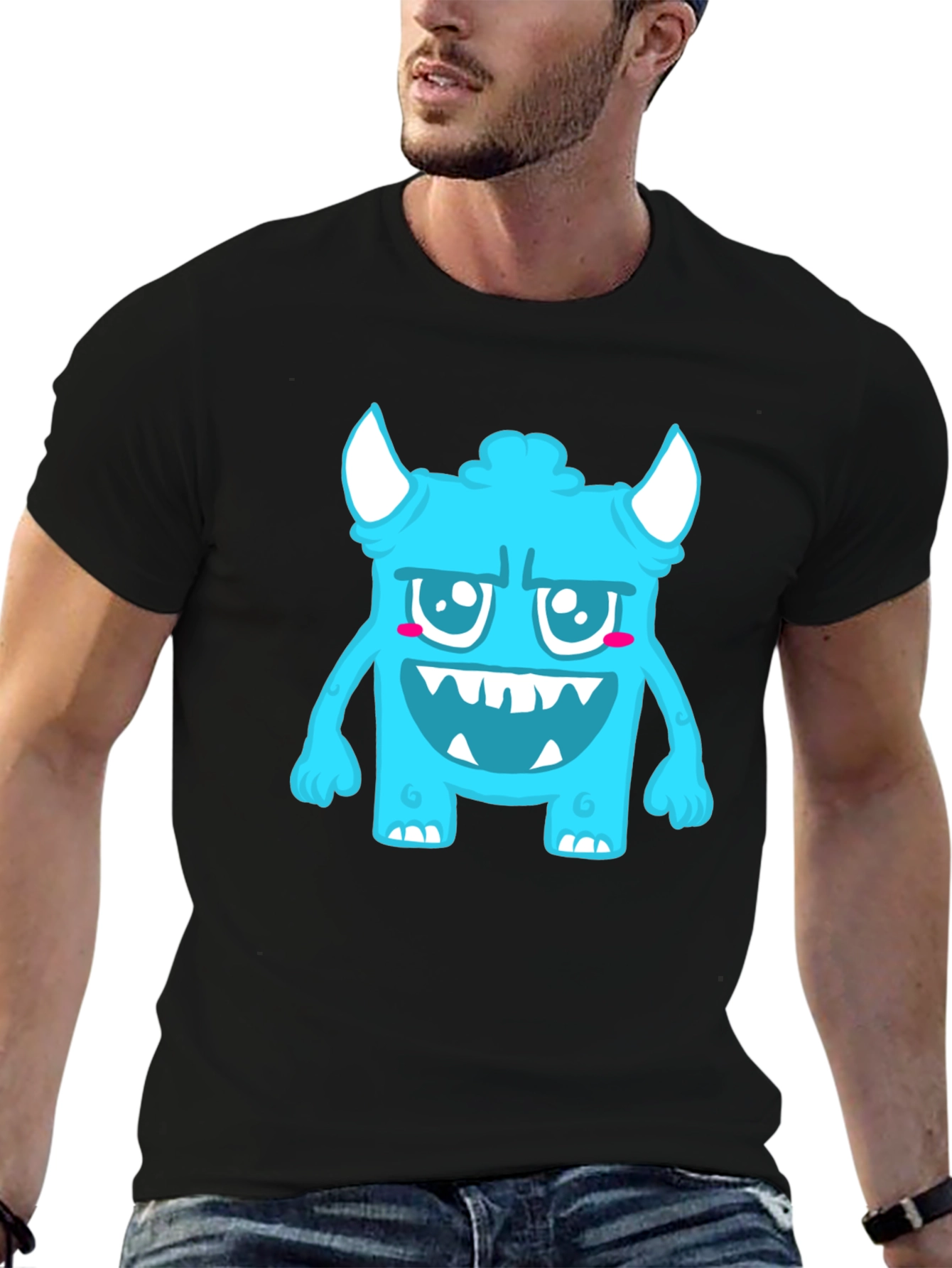Monster Graphic Tee - Fun & Unique Design