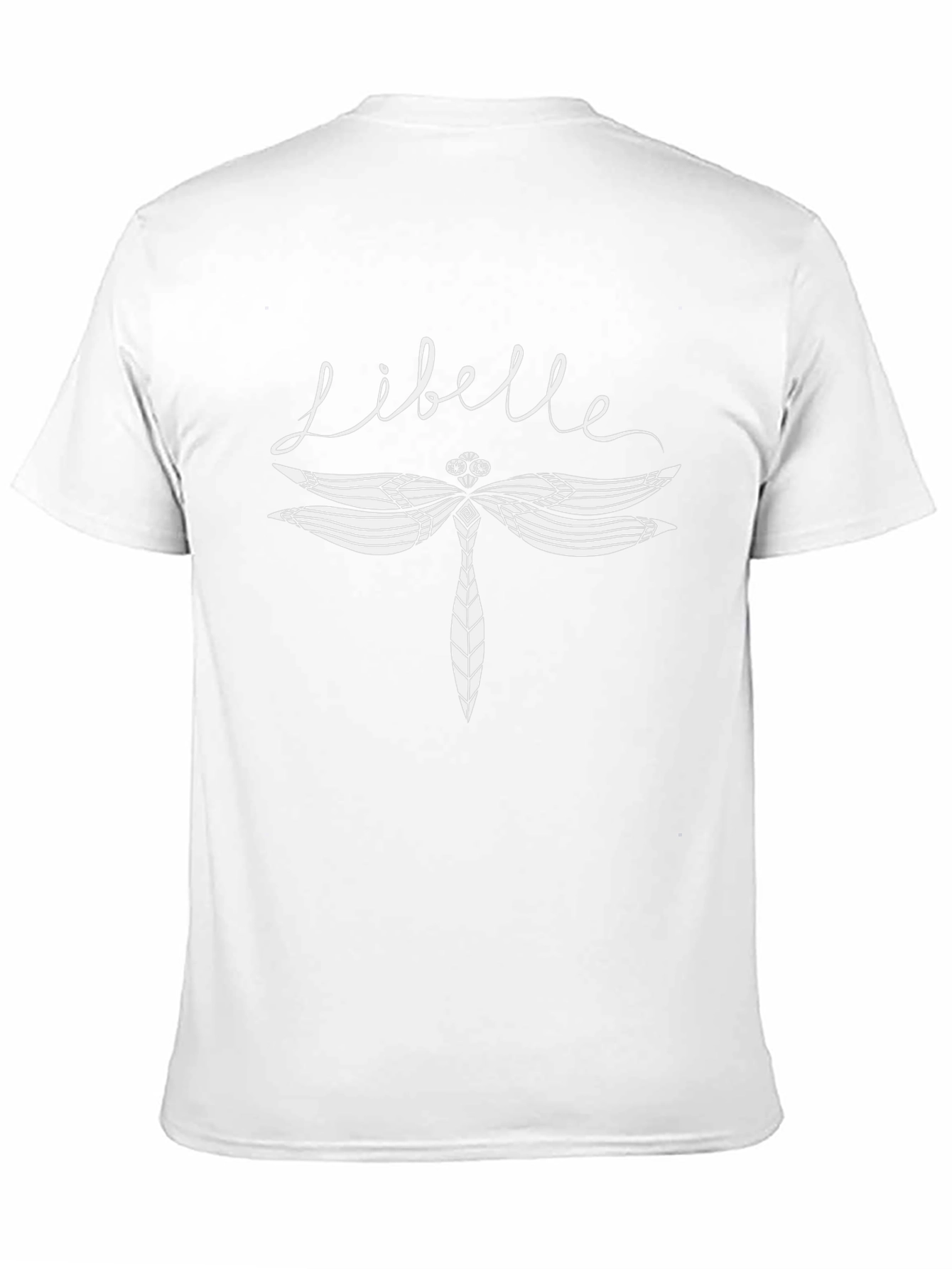 Libelle Dragonfly Graphic Tee - Black Cotton