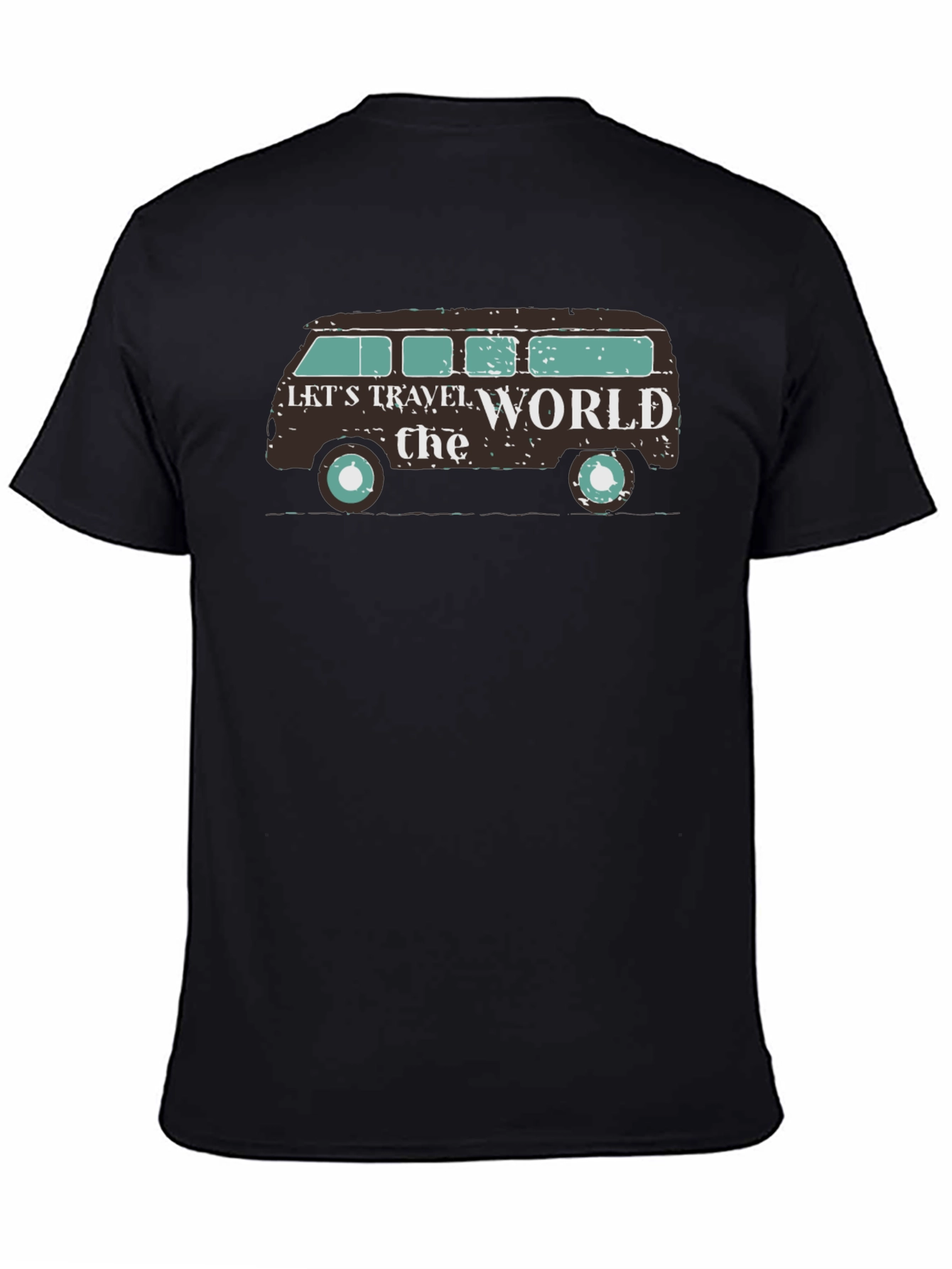 Lets Travel the World Graphic T-Shirt