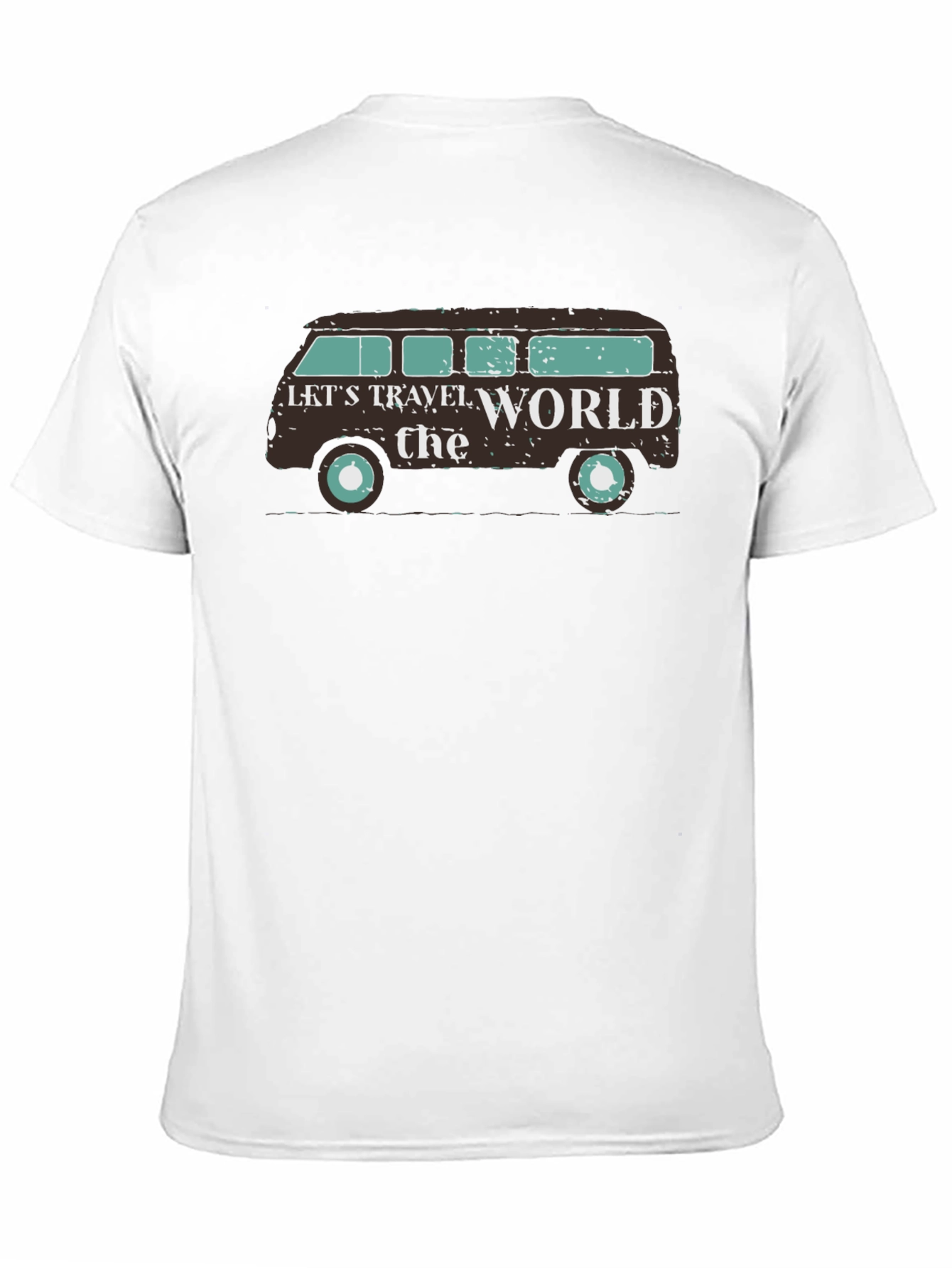 Lets Travel the World Graphic T-Shirt