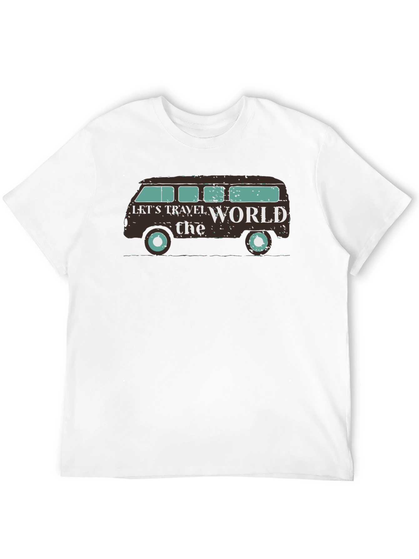 Lets Travel the World Graphic T-Shirt