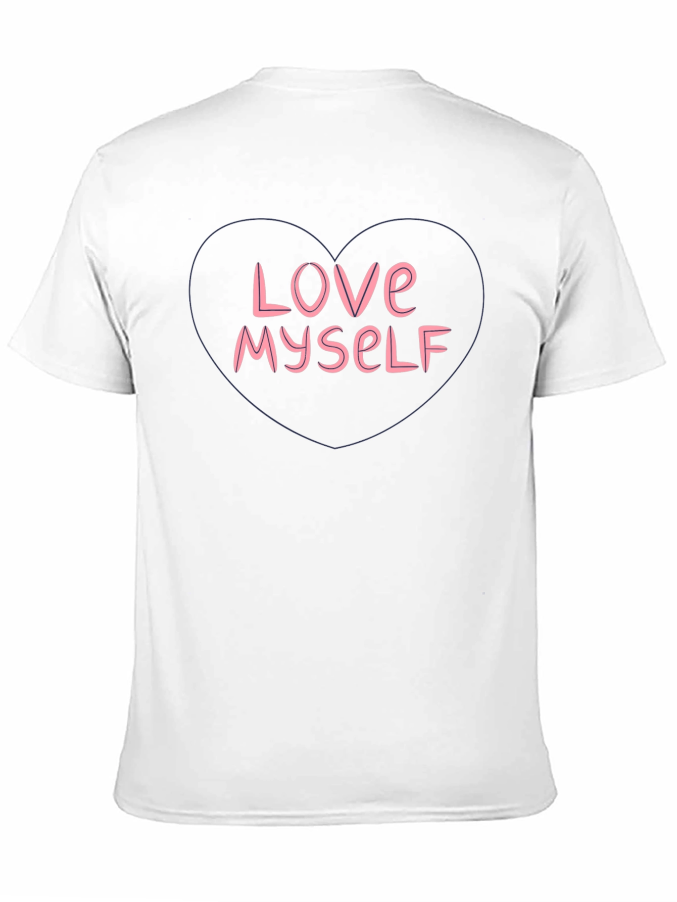 Love Myself T-Shirt - Stylish Heart Design
