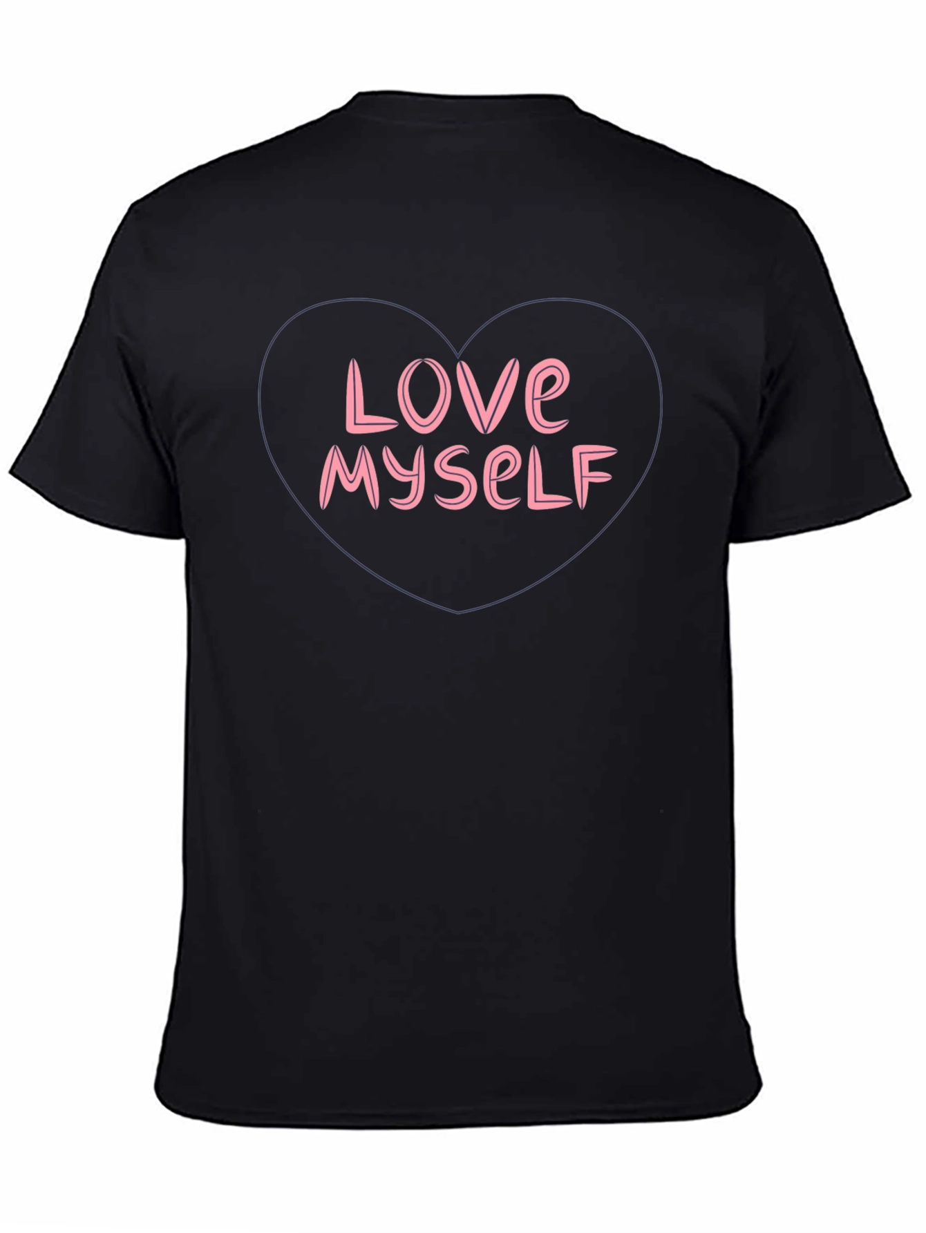 Love Myself T-Shirt - Stylish Heart Design