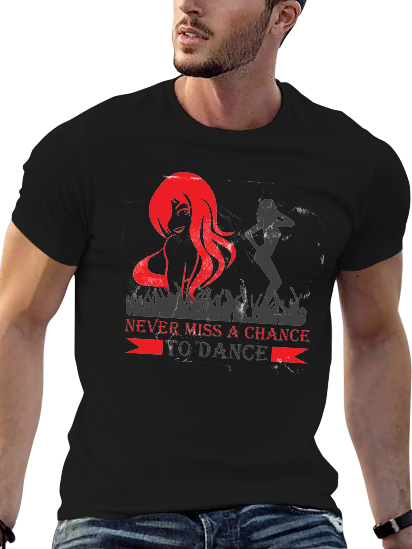 Never Miss a Chance to Dance Graphic Tee