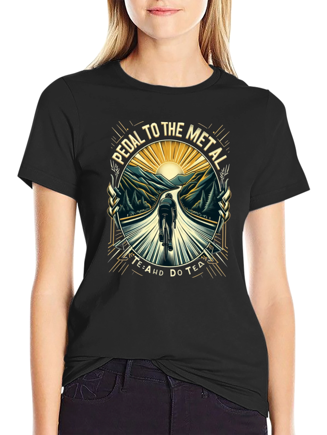 Pedal to the Metal Cycling T-Shirt