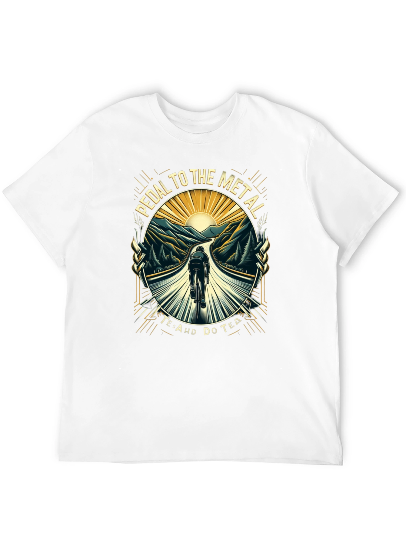 Pedal to the Metal Cycling T-Shirt