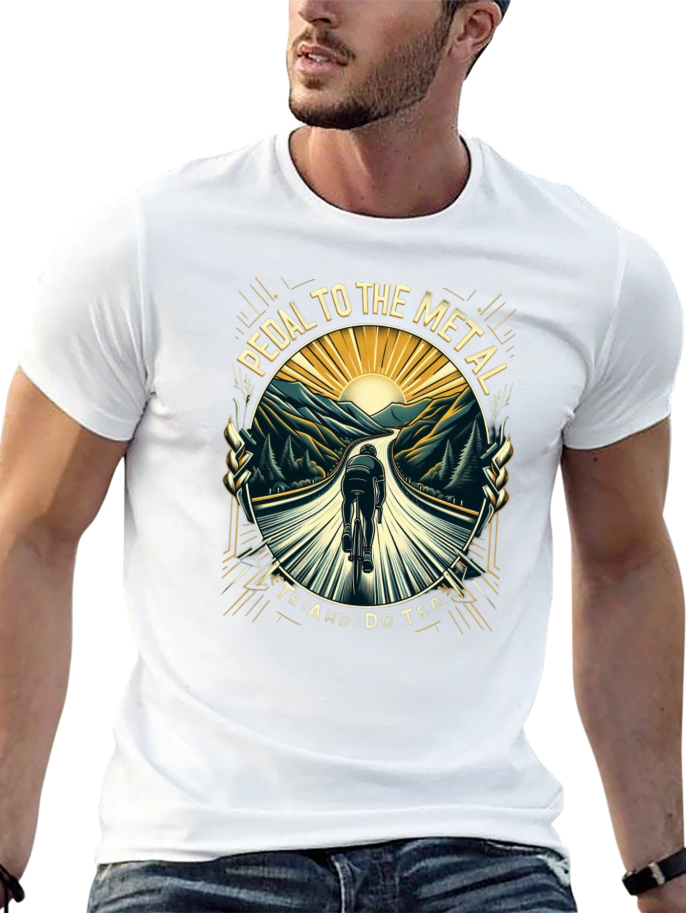 Pedal to the Metal Cycling T-Shirt