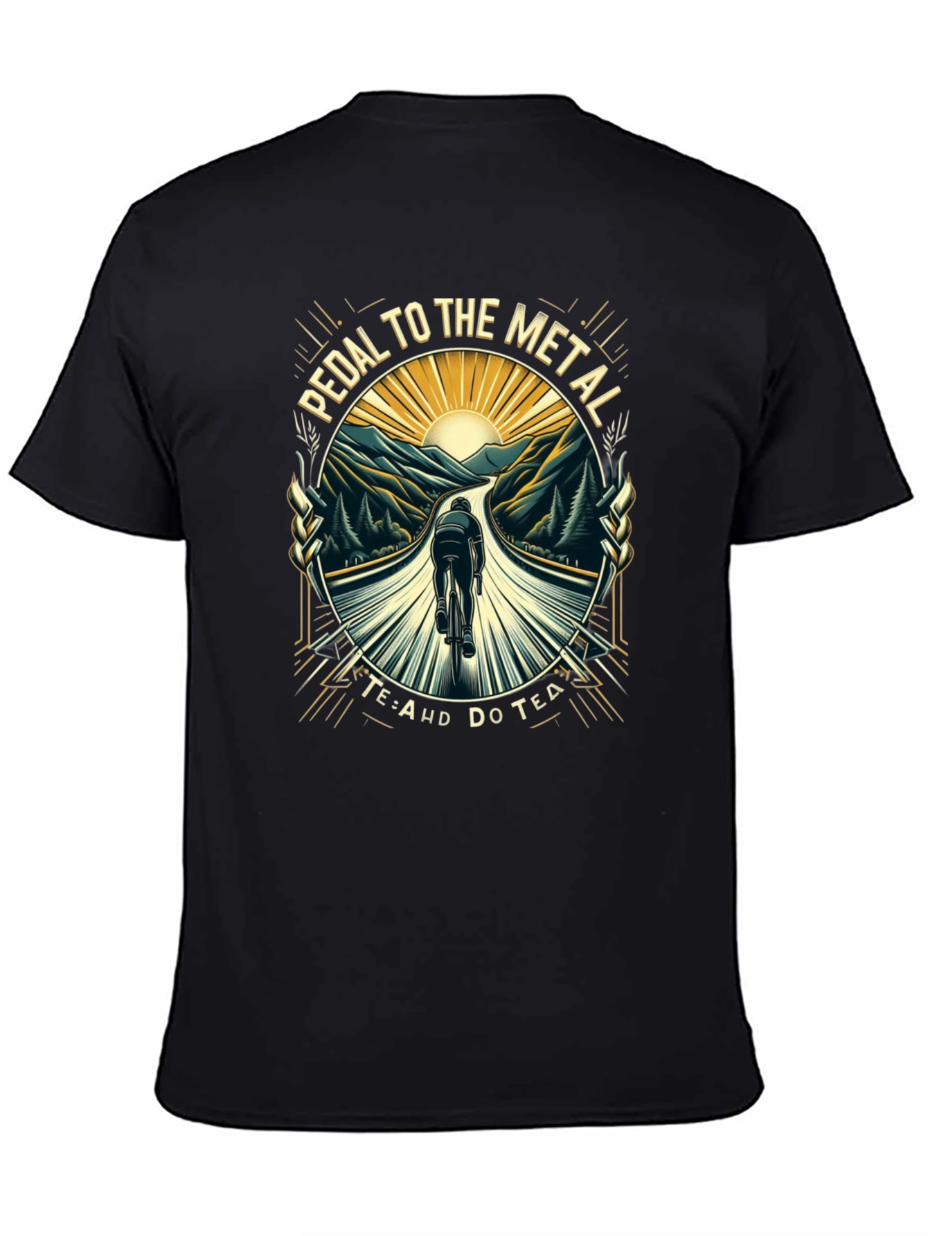 Pedal to the Metal Cycling T-Shirt