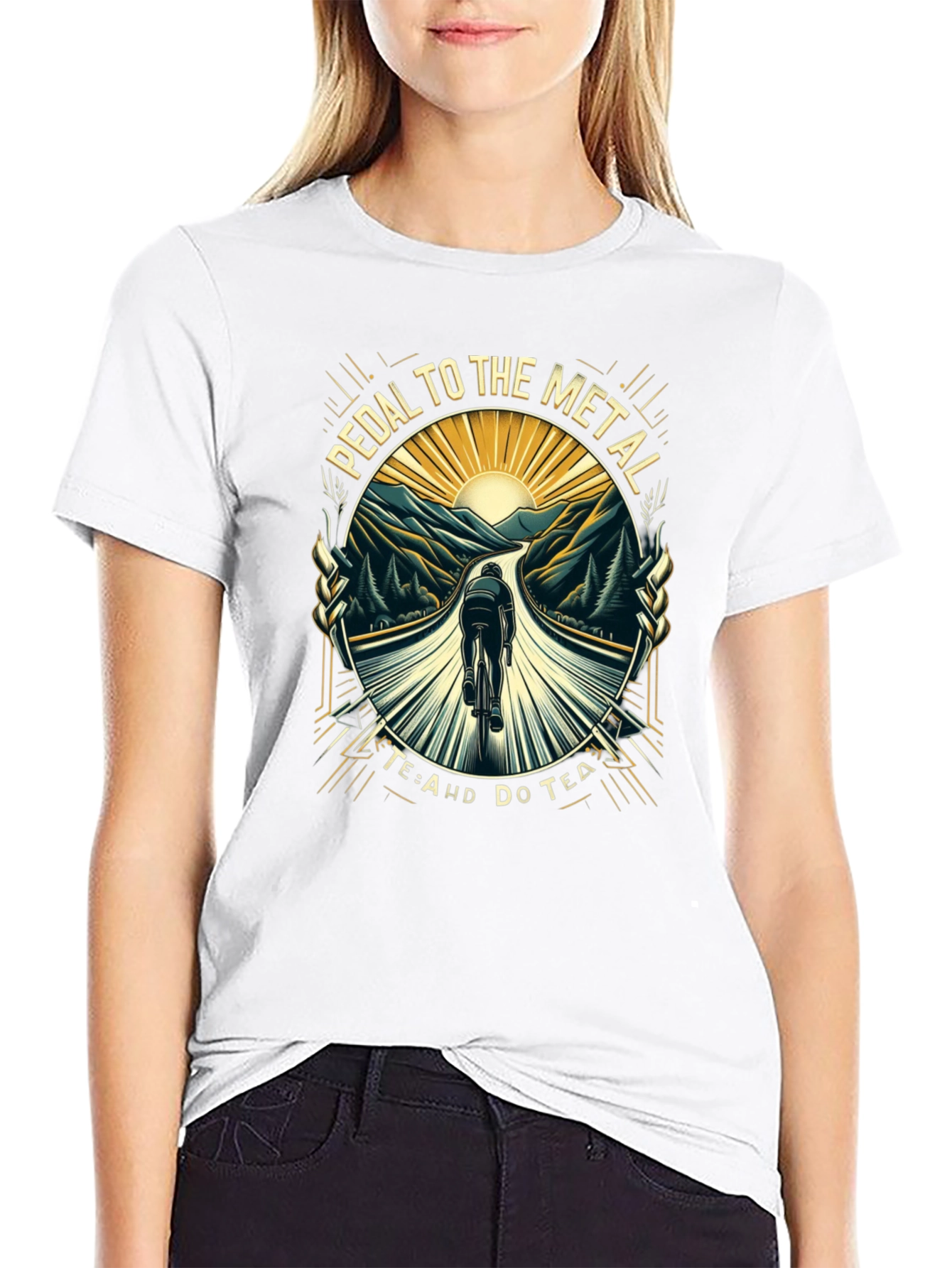 Pedal to the Metal Cycling T-Shirt