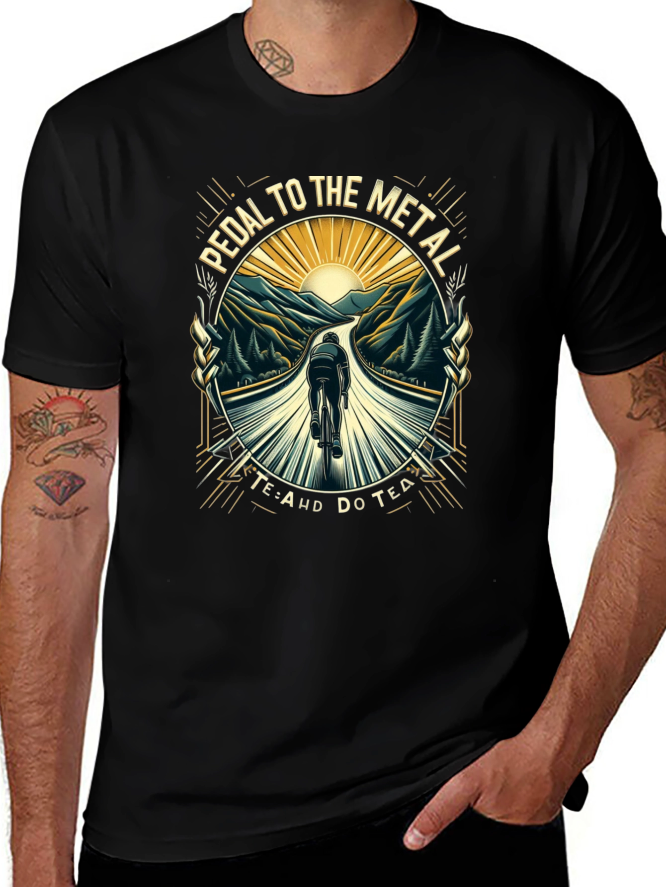 Pedal to the Metal Cycling T-Shirt