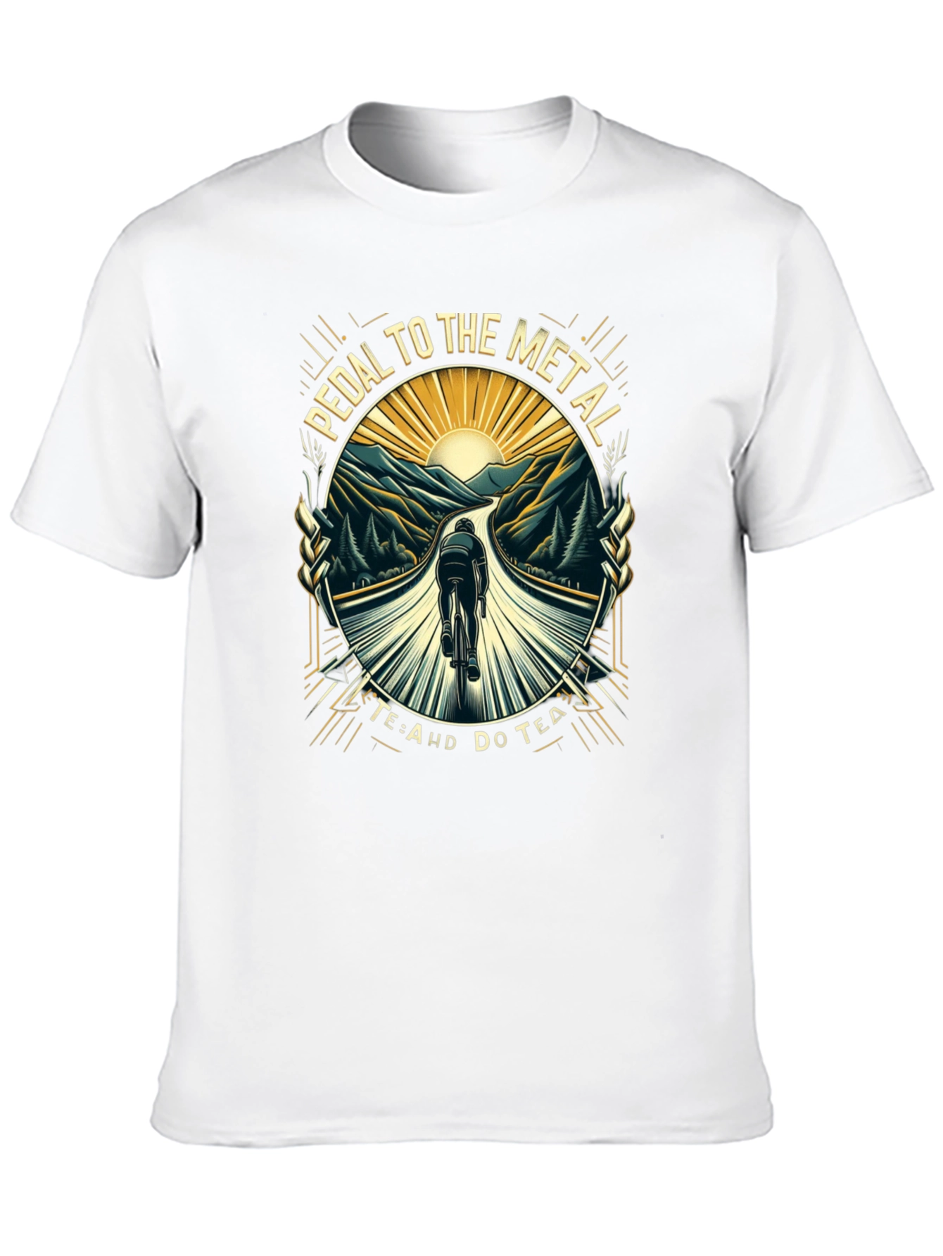 Pedal to the Metal Cycling T-Shirt