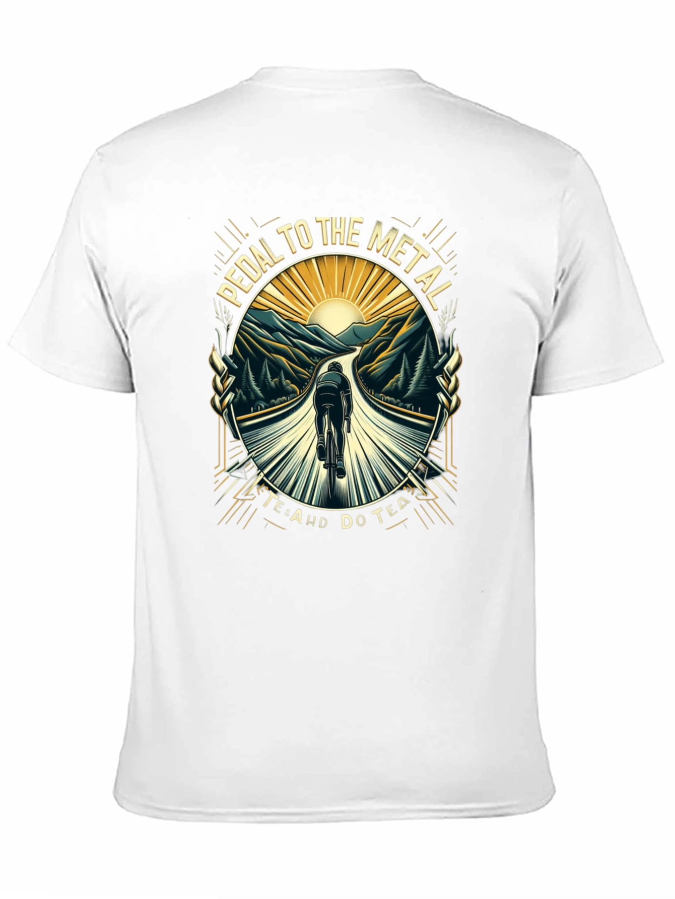 Pedal to the Metal Cycling T-Shirt