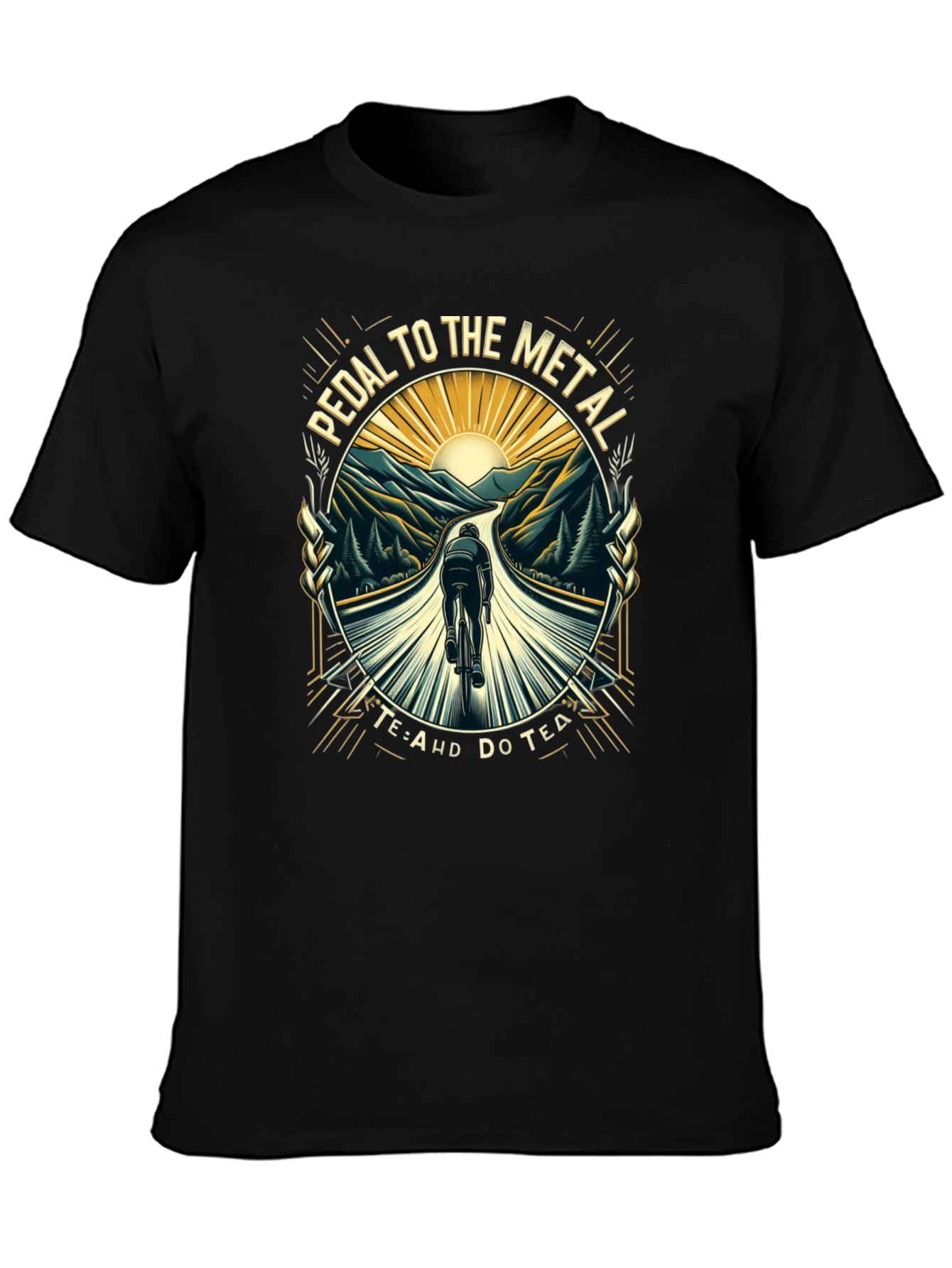 Pedal to the Metal Cycling T-Shirt
