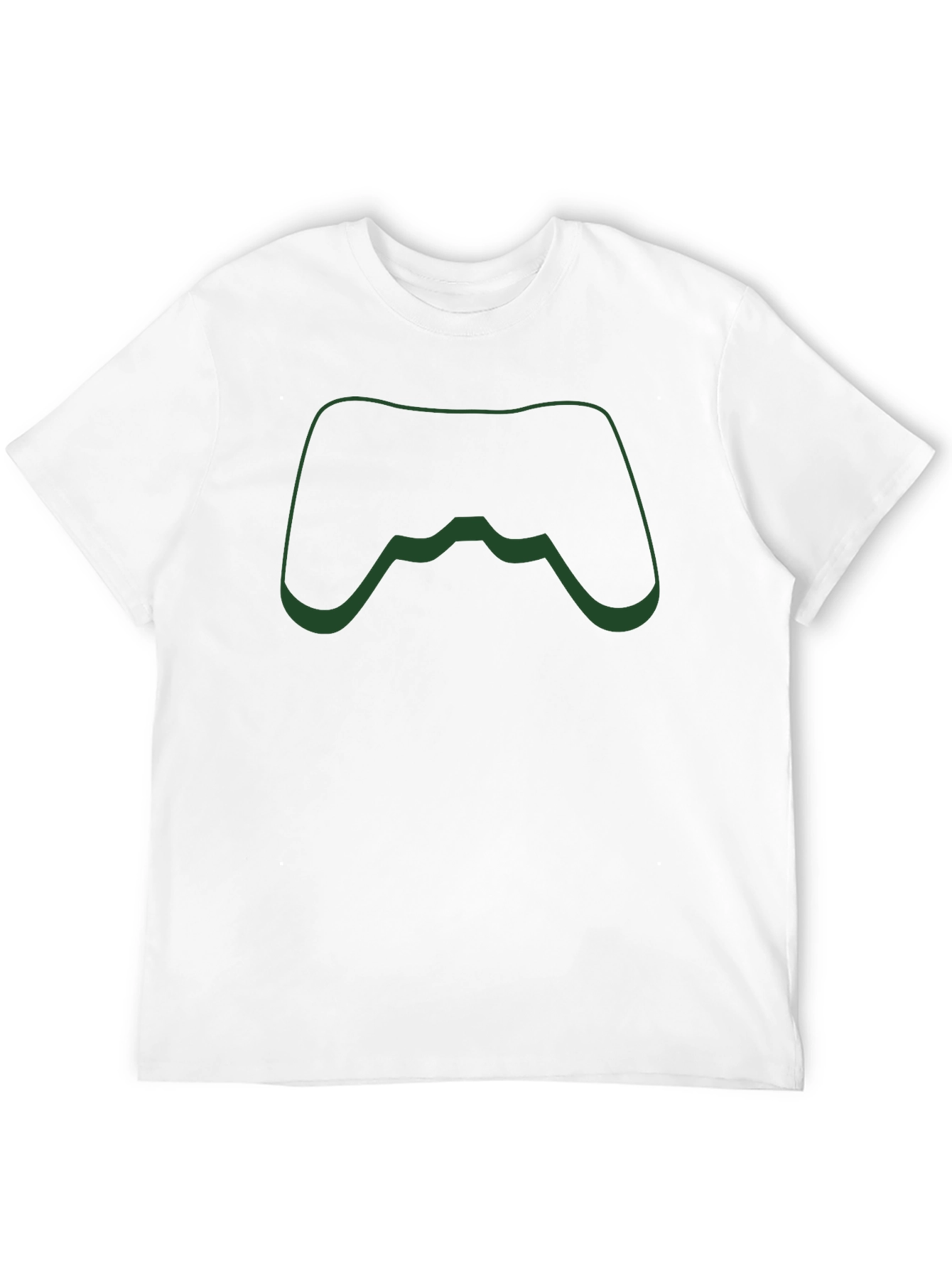 Gamer Controller Graphic Tee - Black Cotton Shirt