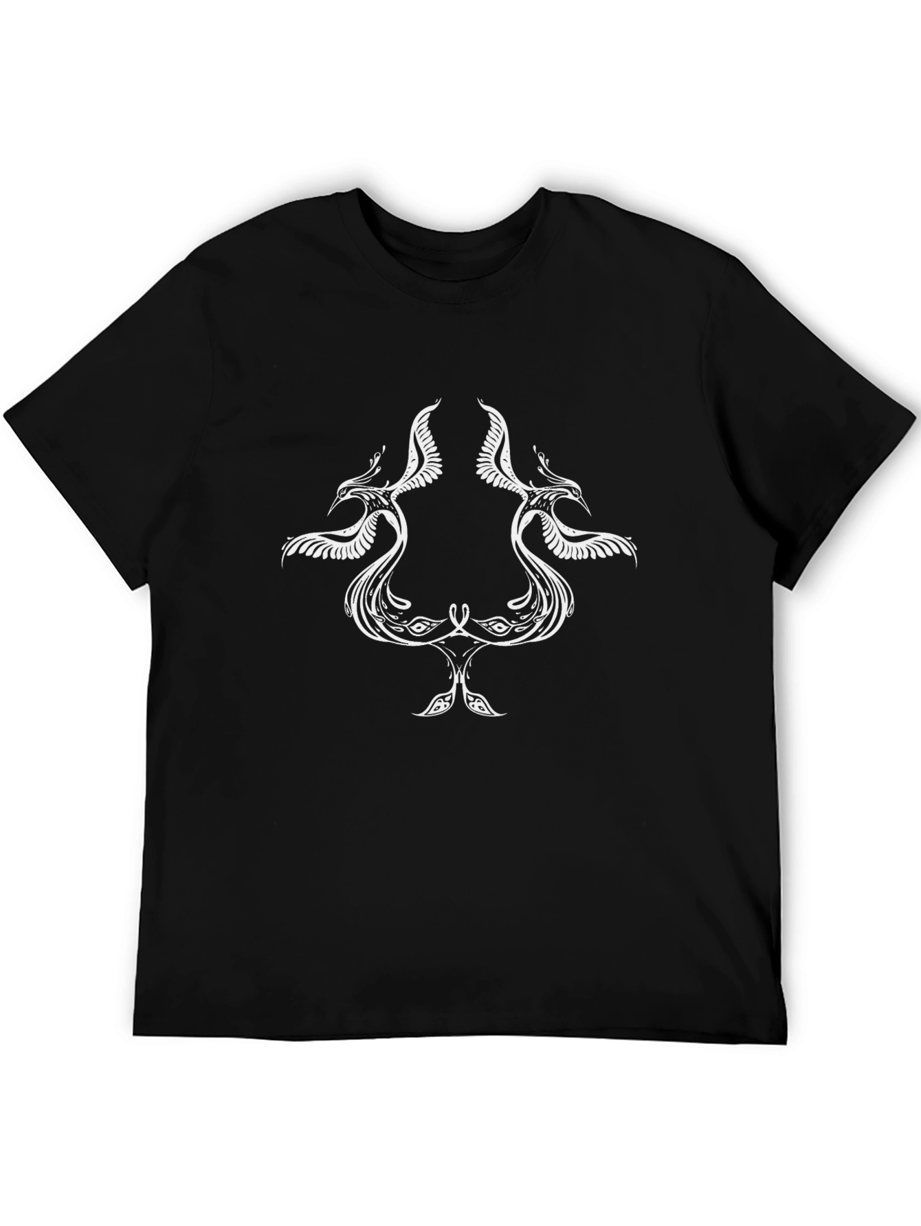 Phoenix Graphic Black Tee