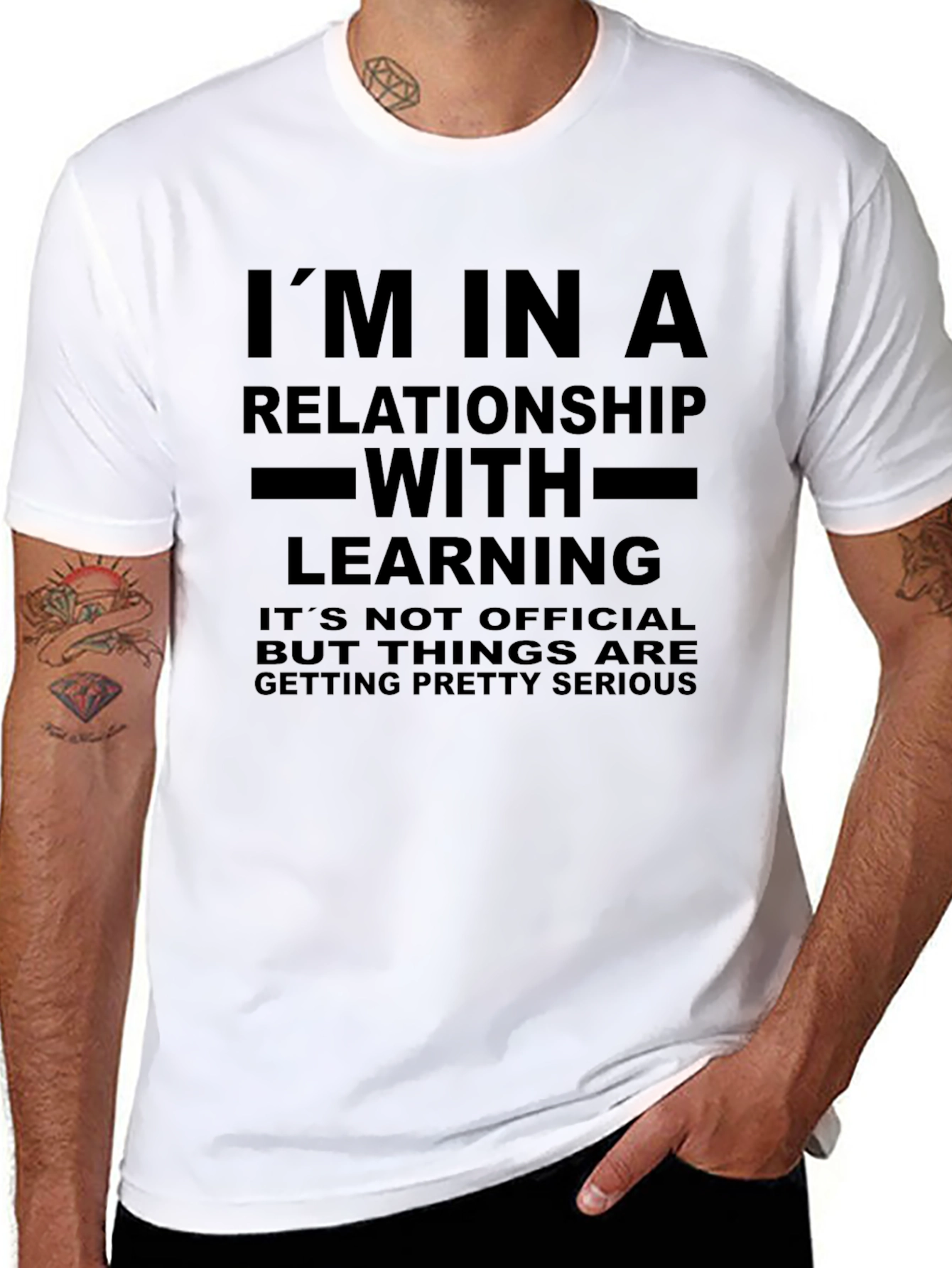 Im in a Relationship With Learning T-Shirt