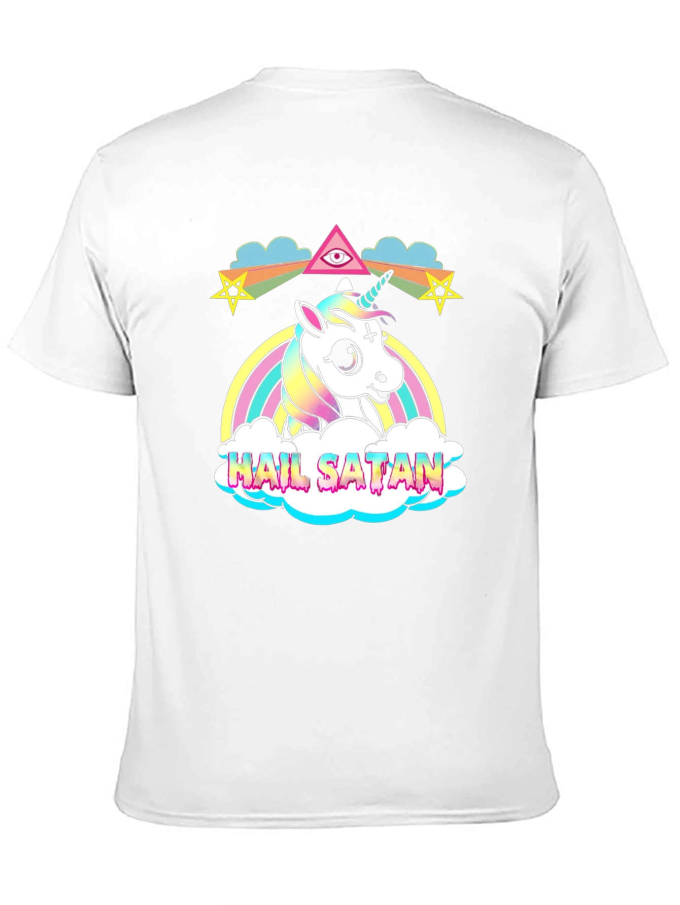 Hail Satan Unicorn T-Shirt