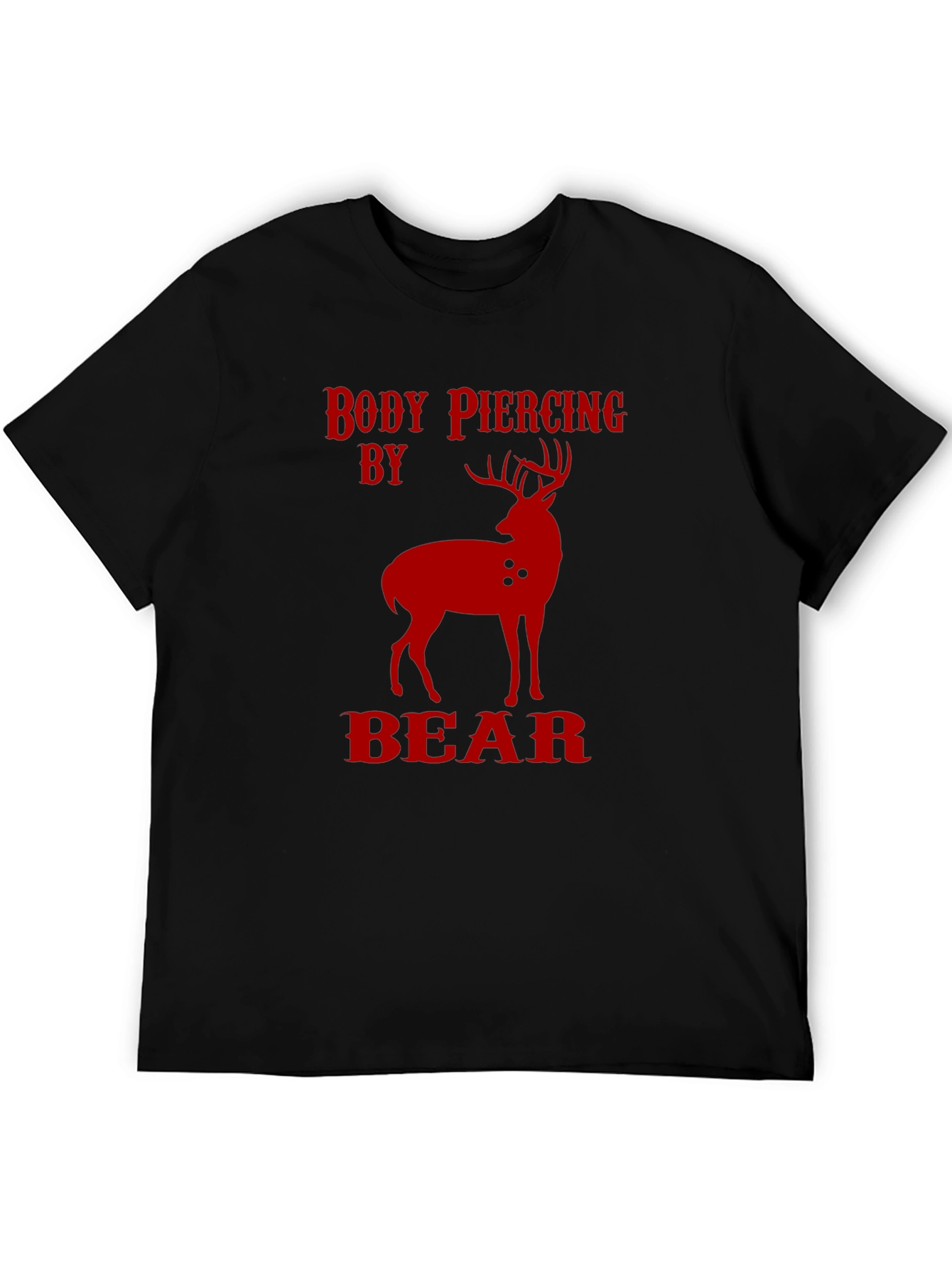 Body Piercing By Bear T-Shirt