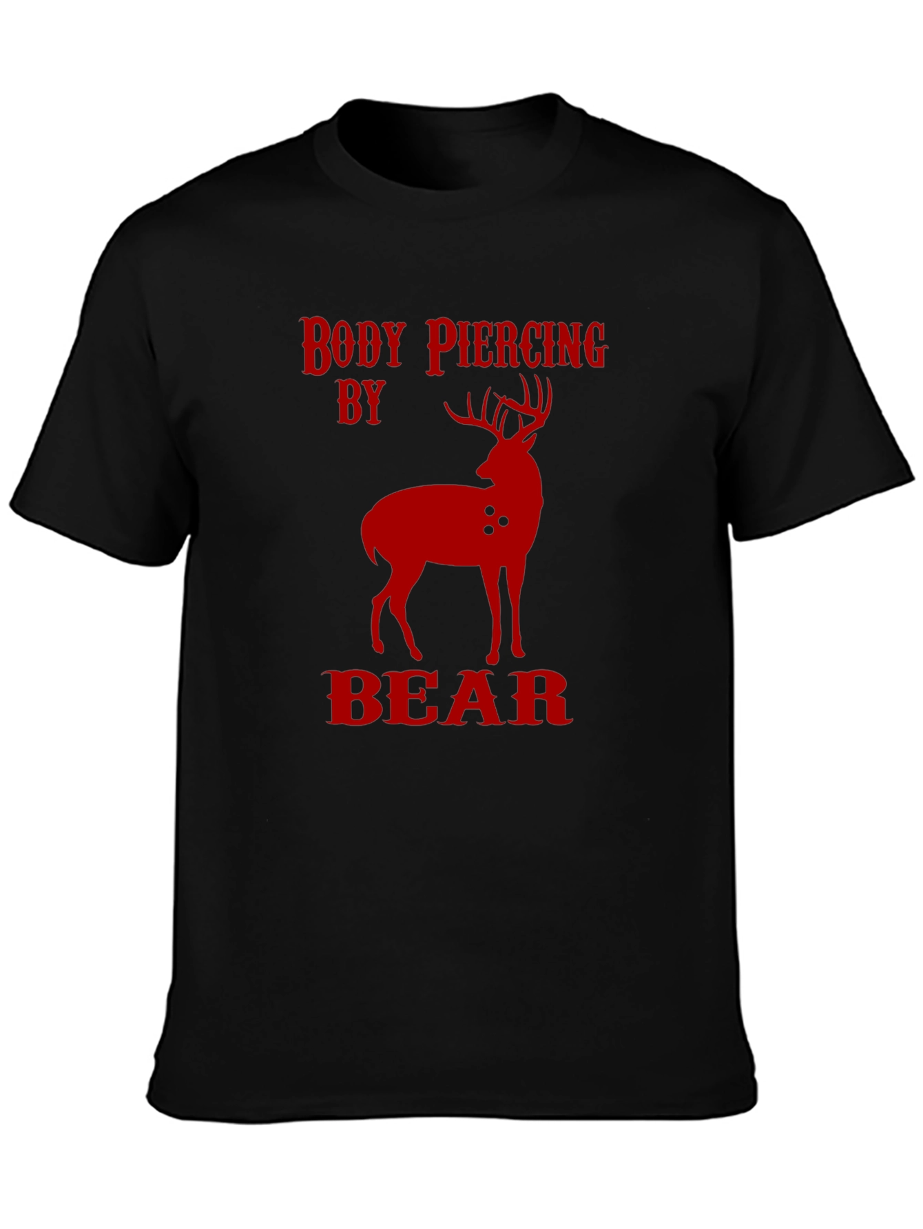 Body Piercing By Bear T-Shirt