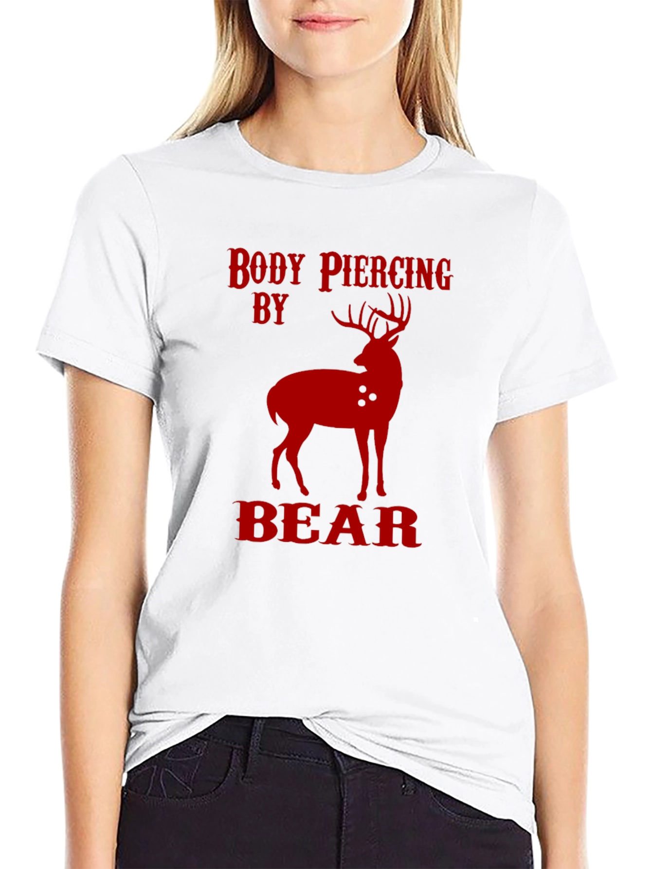 Body Piercing By Bear T-Shirt