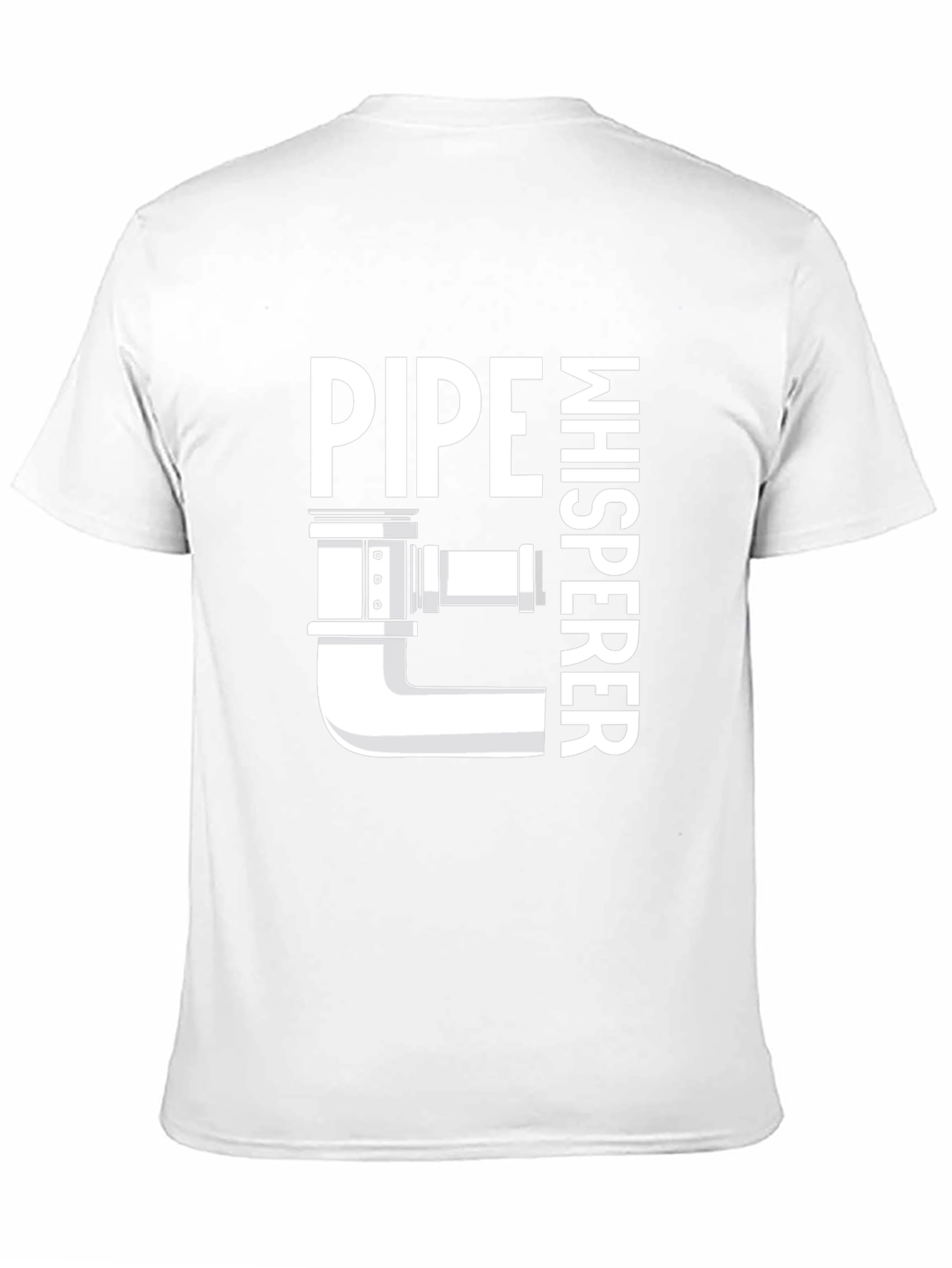 Pipe Whisperer T-Shirt - Plumbing Humor Tee