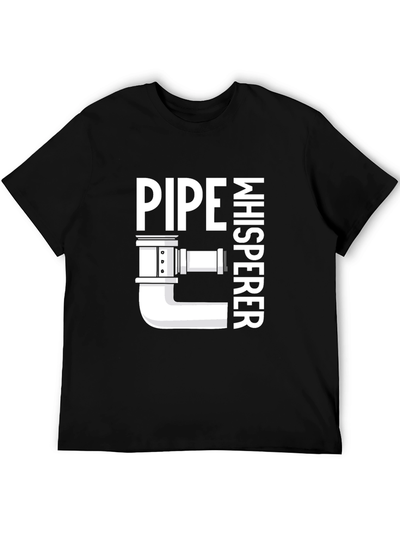 Pipe Whisperer T-Shirt - Plumbing Humor Tee