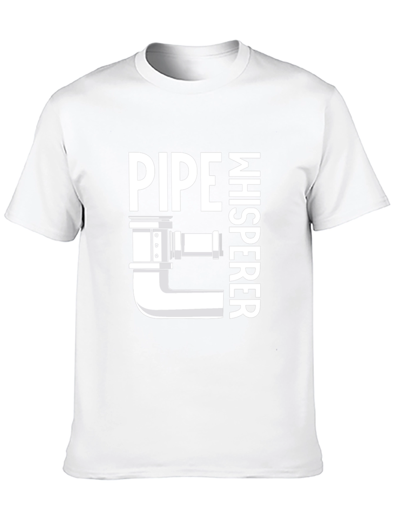 Pipe Whisperer T-Shirt - Plumbing Humor Tee