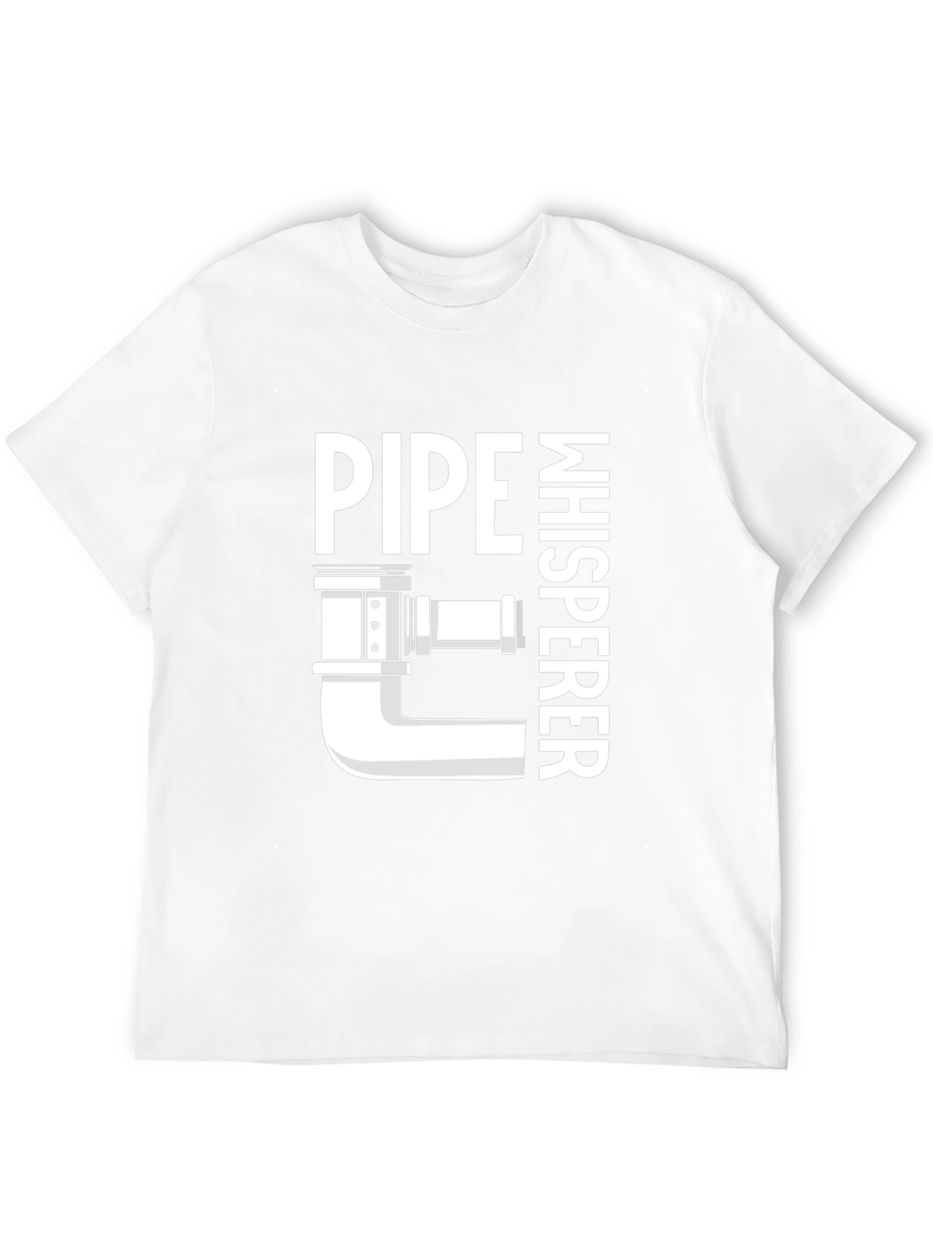 Pipe Whisperer T-Shirt - Plumbing Humor Tee