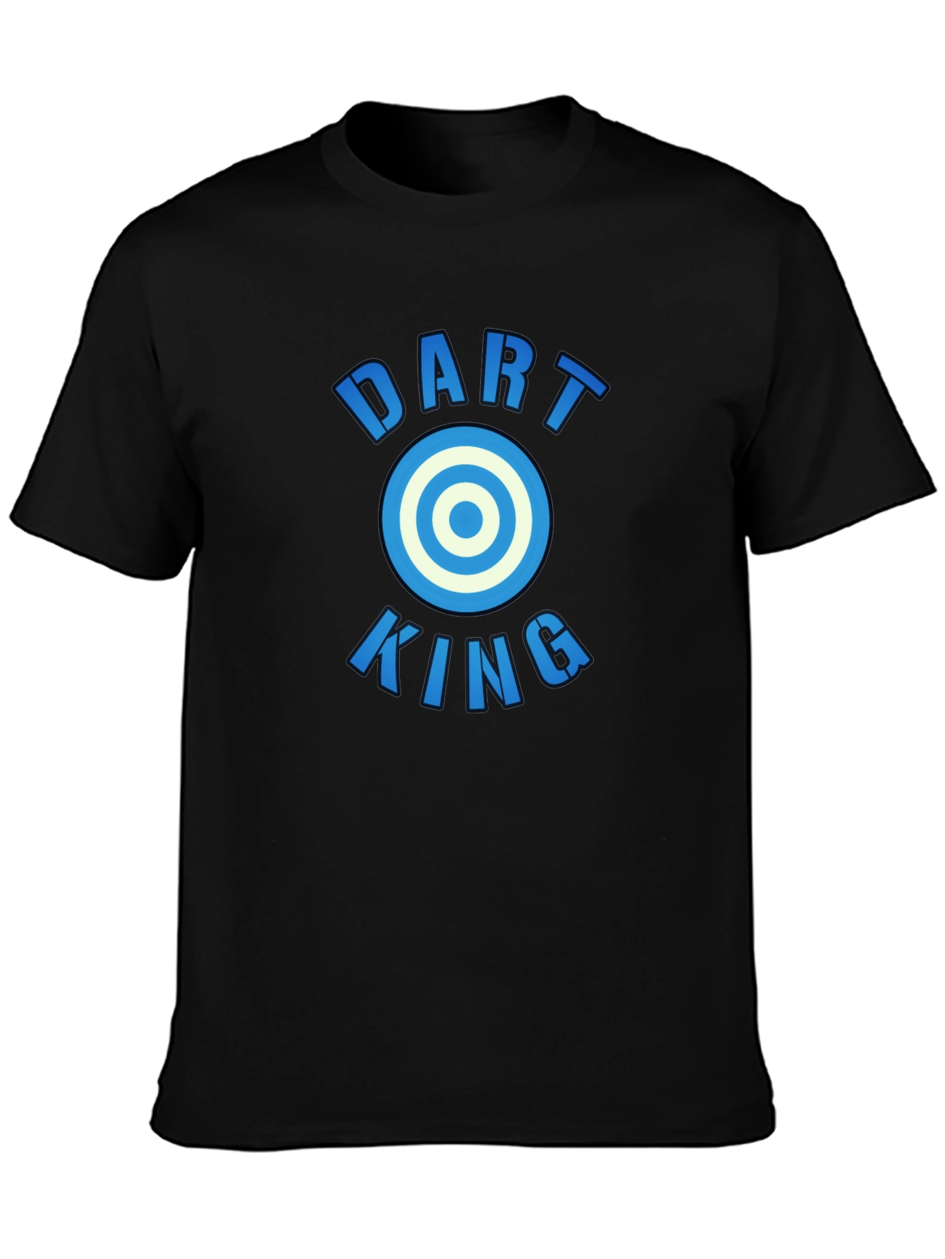Dart King Graphic T-Shirt - Casual Cotton Tee