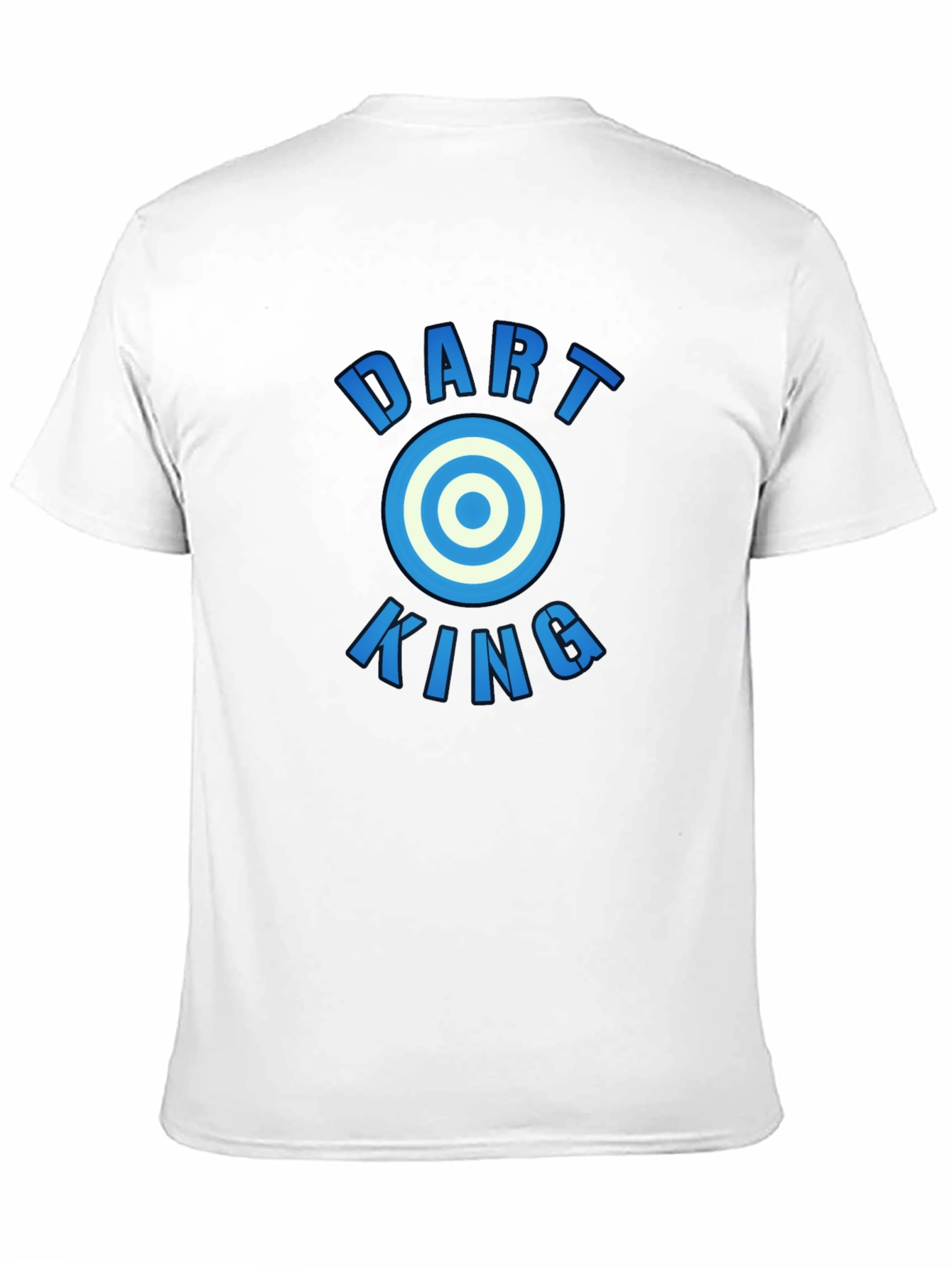 Dart King Graphic T-Shirt - Casual Cotton Tee