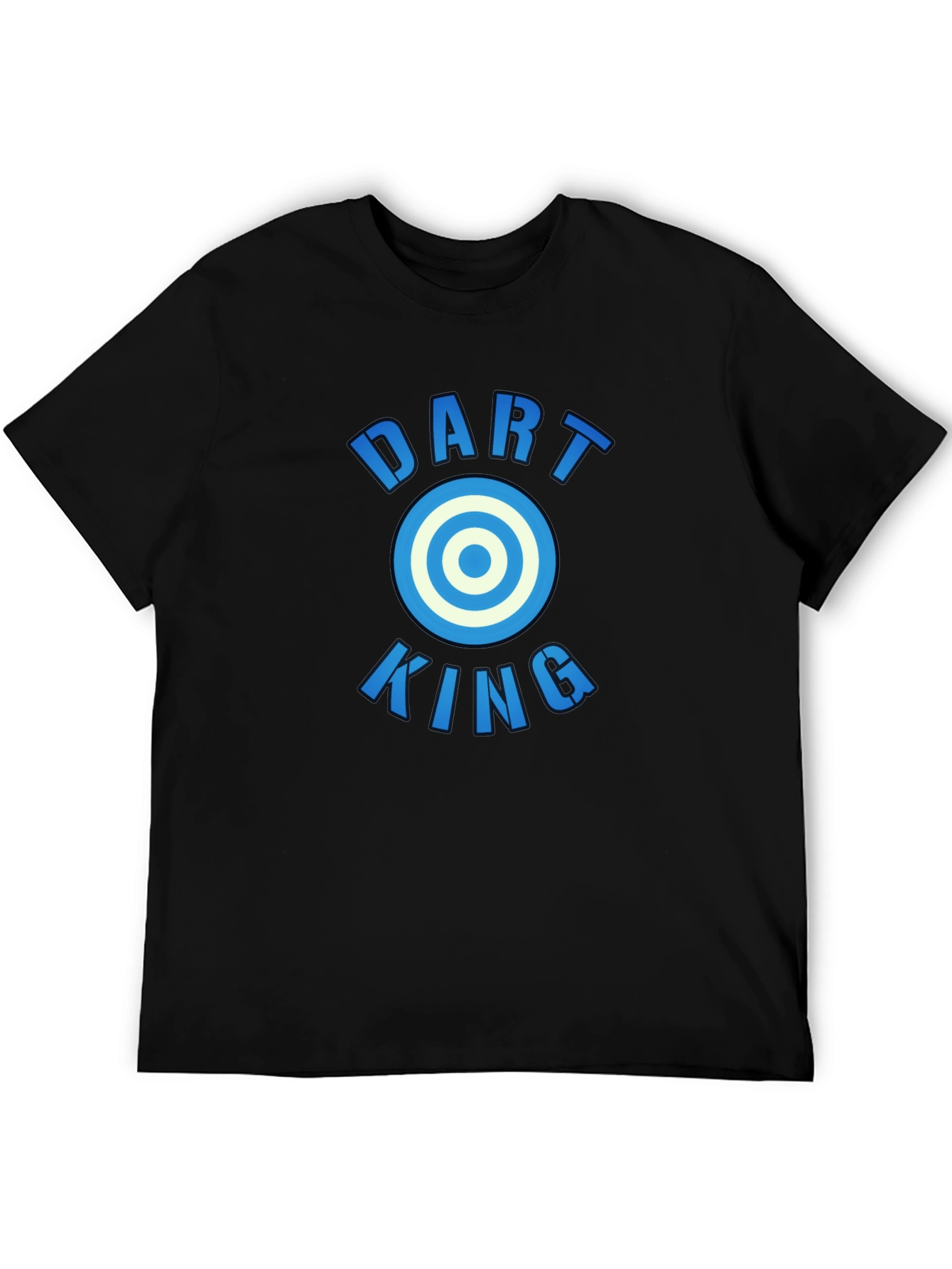 Dart King Graphic T-Shirt - Casual Cotton Tee