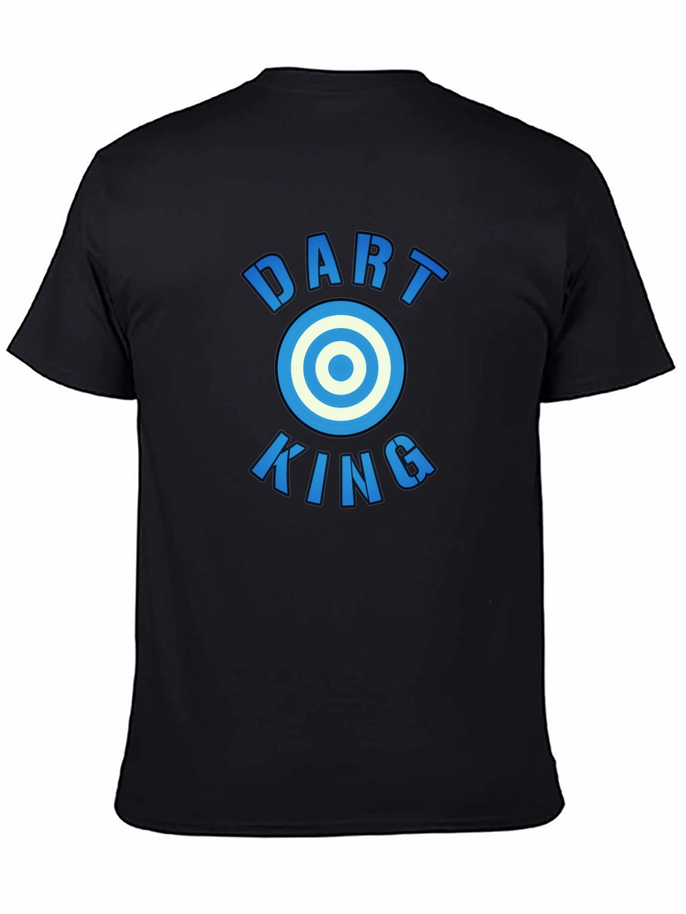 Dart King Graphic T-Shirt - Casual Cotton Tee