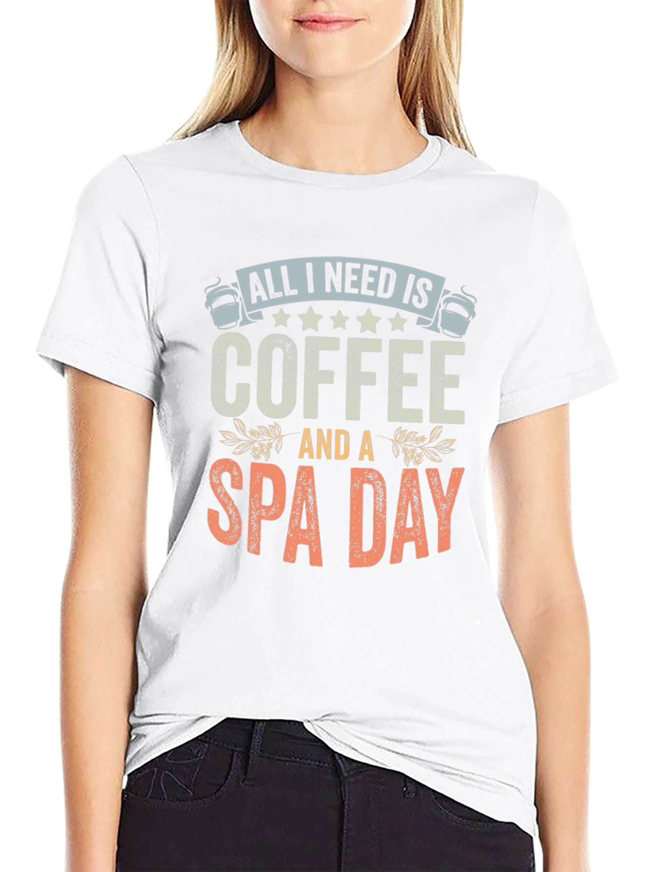 Coffee & Spa Day Graphic Tee