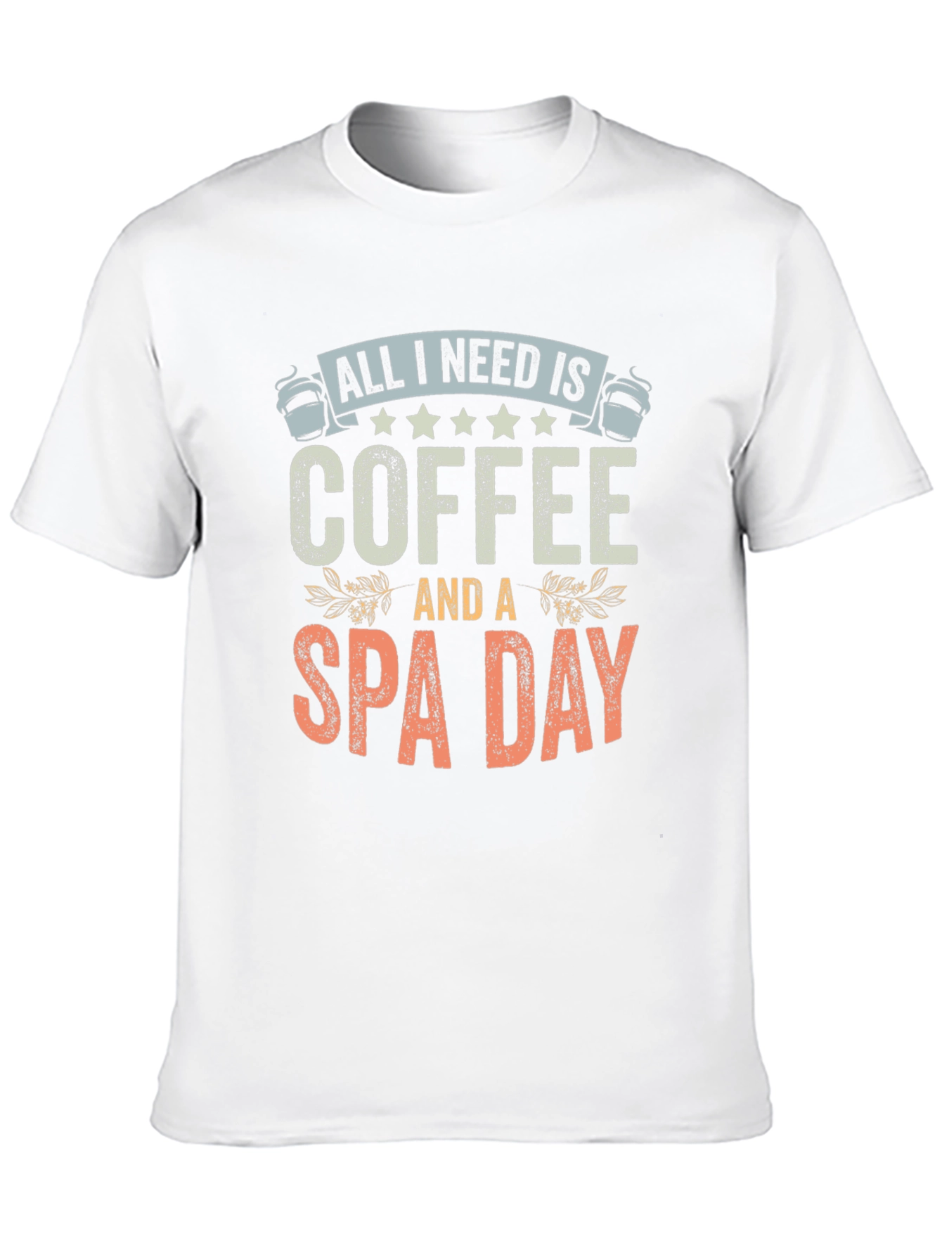 Coffee & Spa Day Graphic Tee