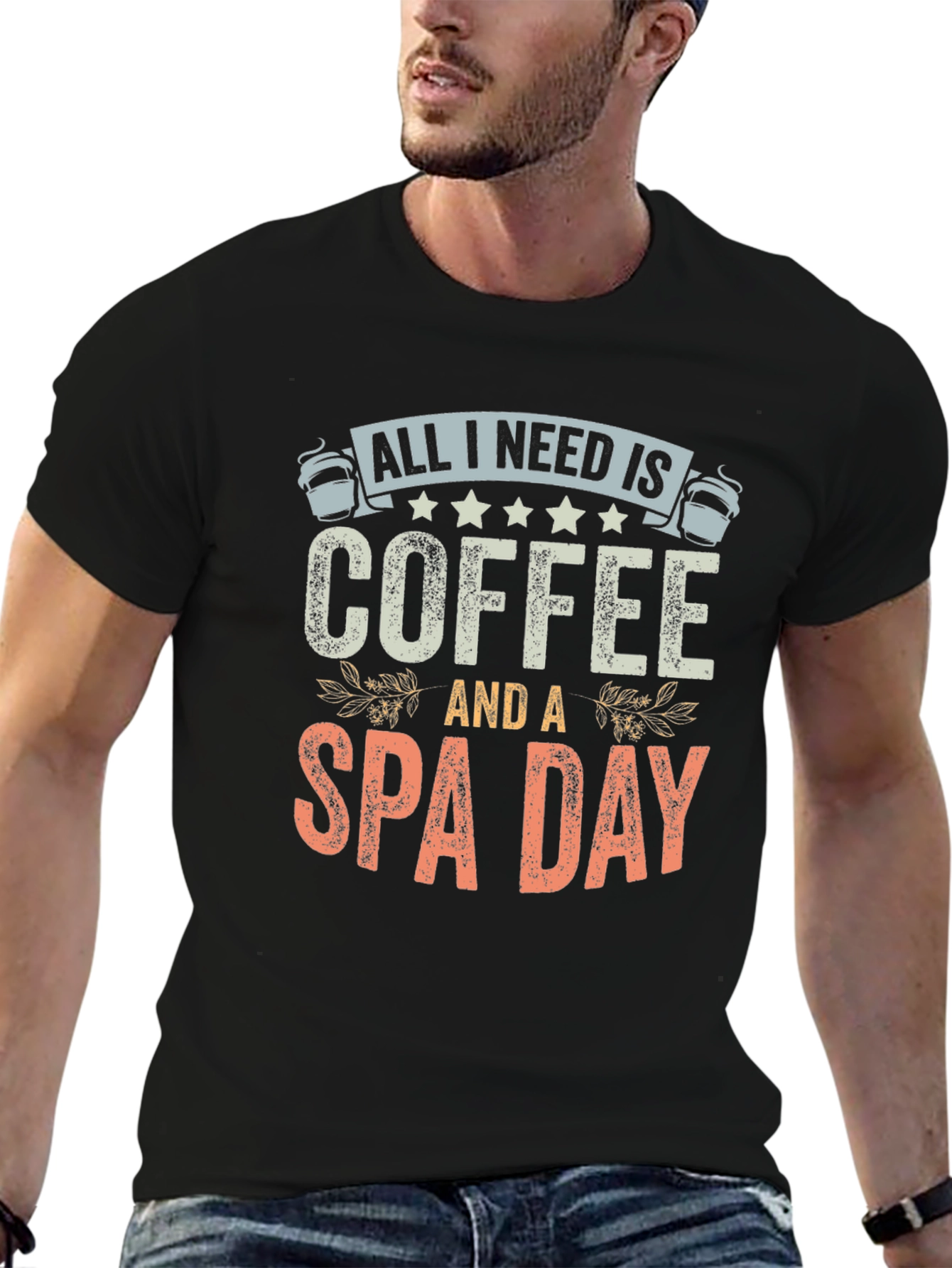 Coffee & Spa Day Graphic Tee