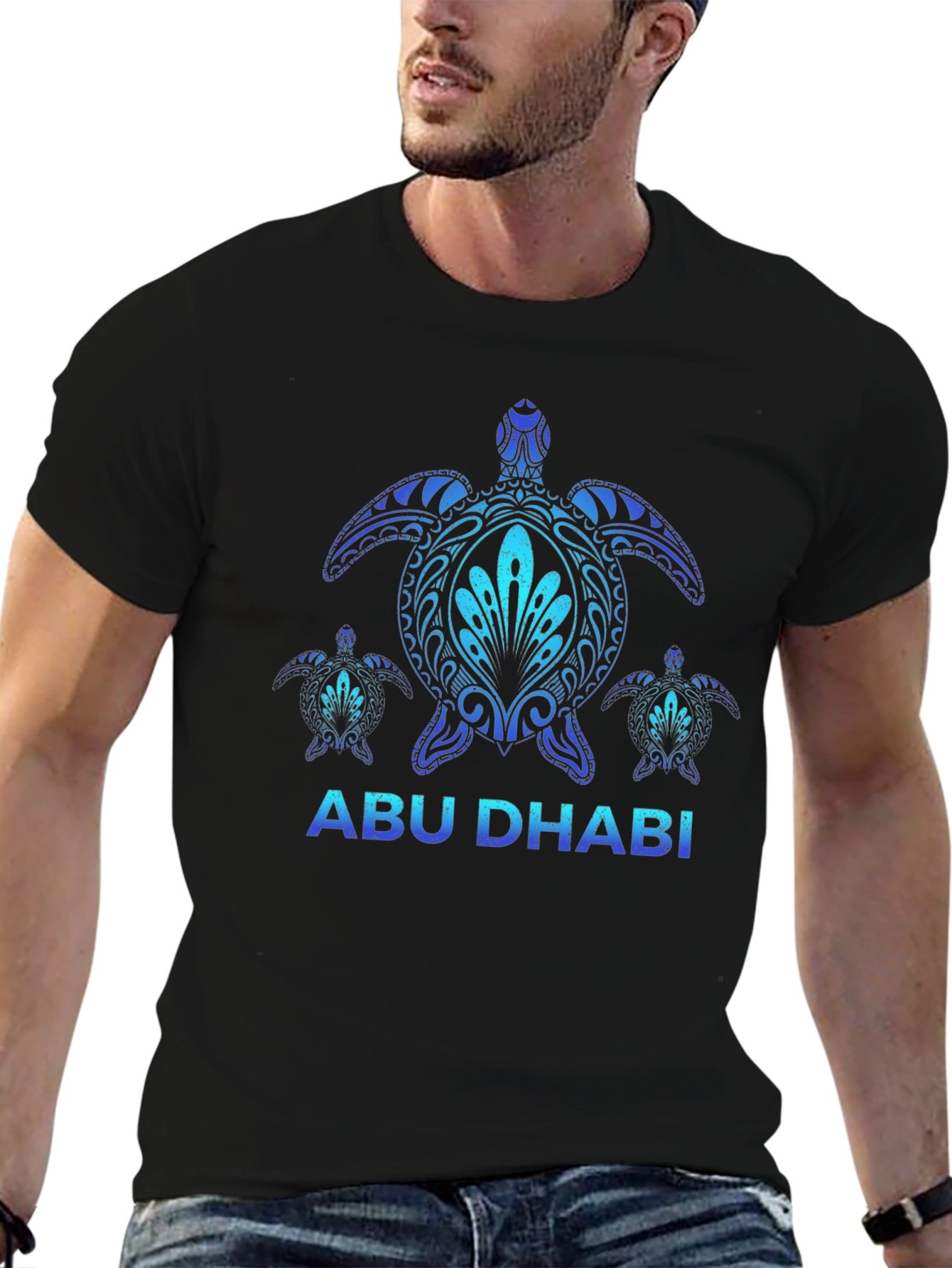 Abu Dhabi Turtle T-Shirt - Stylish Graphic Tee