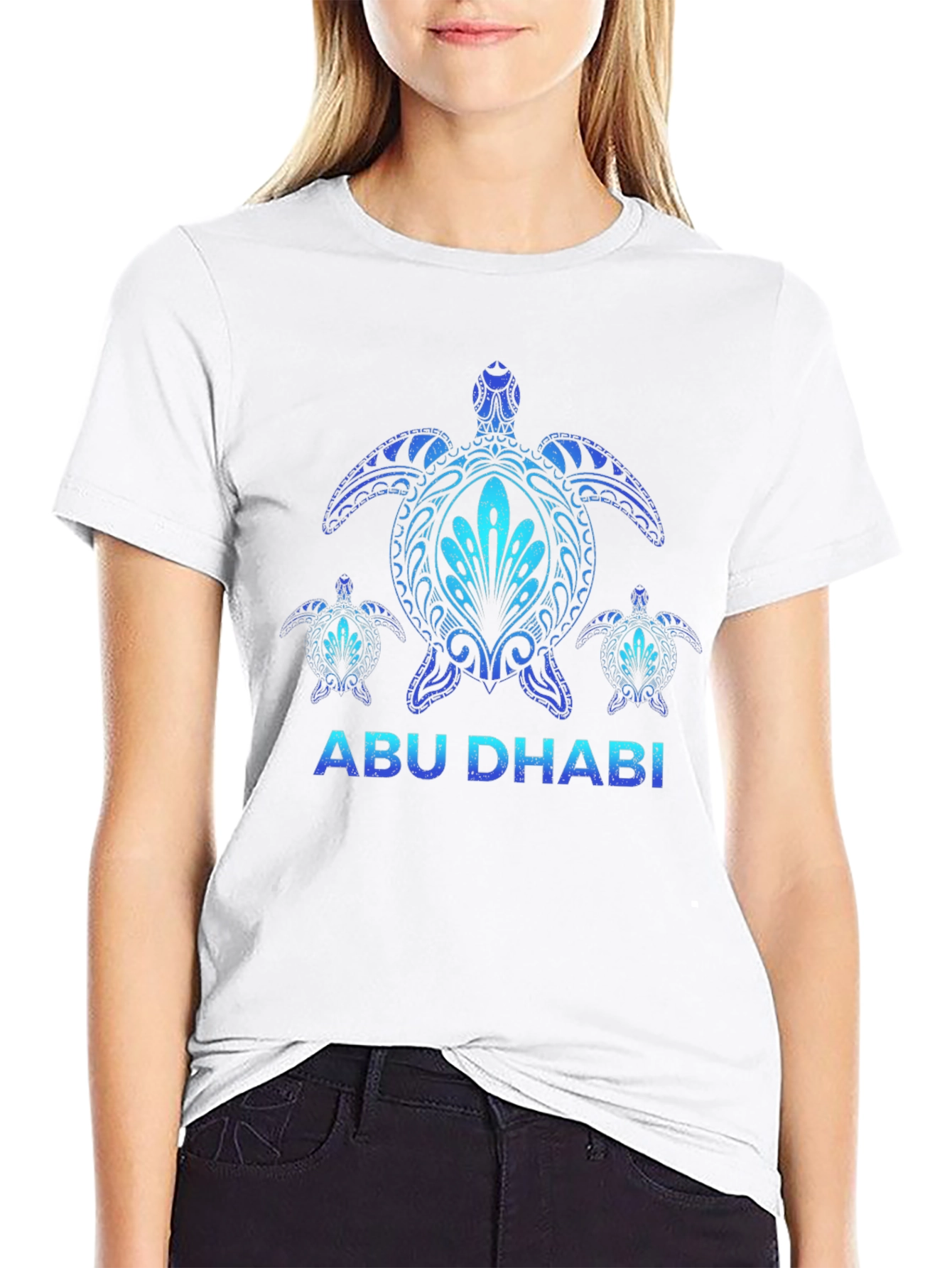 Abu Dhabi Turtle T-Shirt - Stylish Graphic Tee