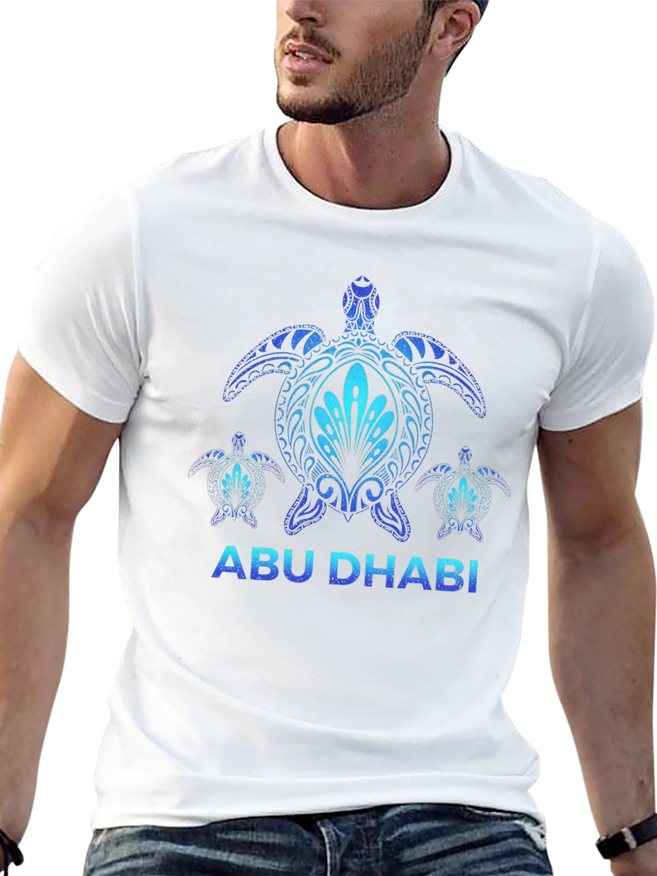 Abu Dhabi Turtle T-Shirt - Stylish Graphic Tee