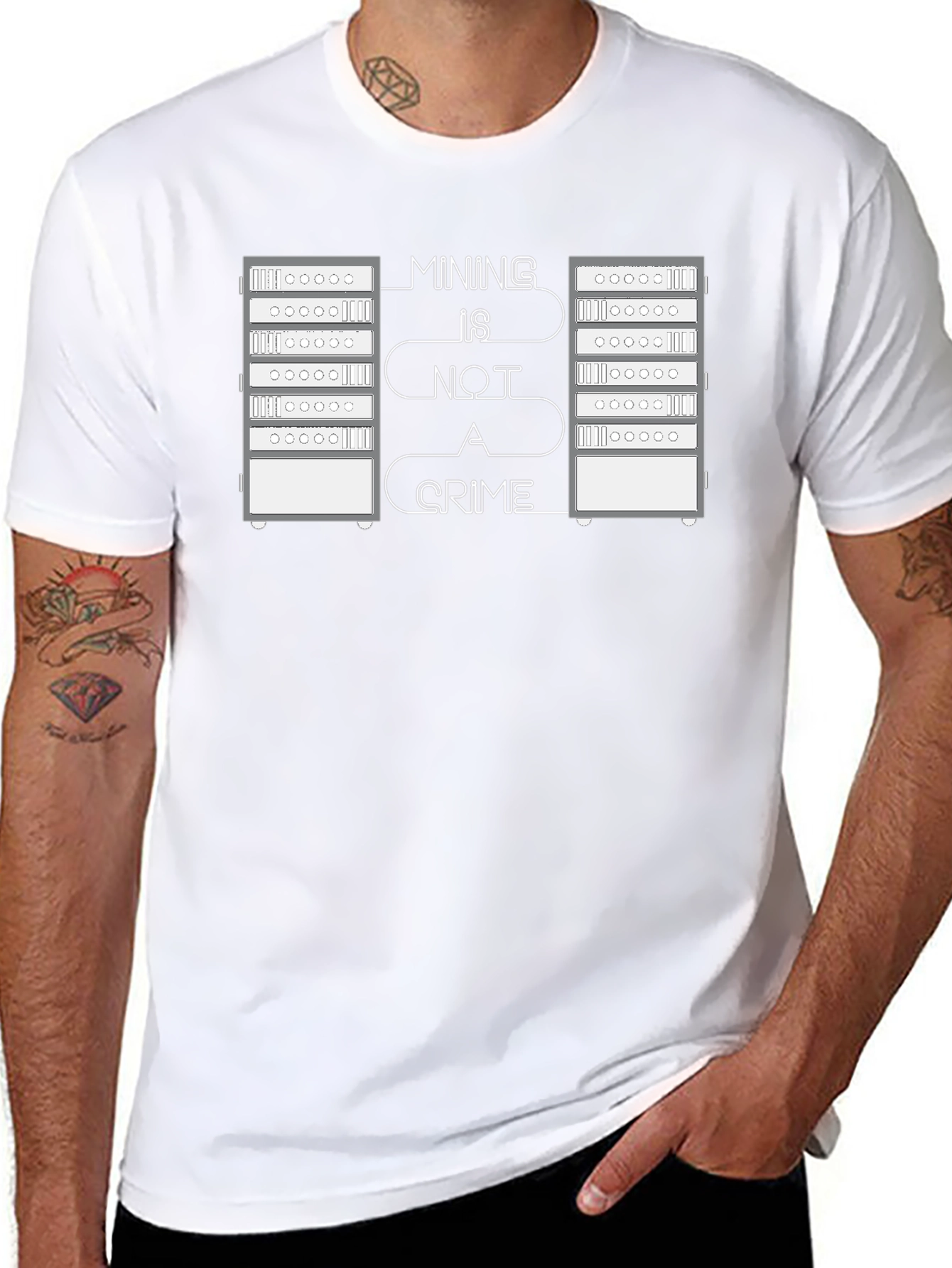 Mining is Not a Crime T-Shirt