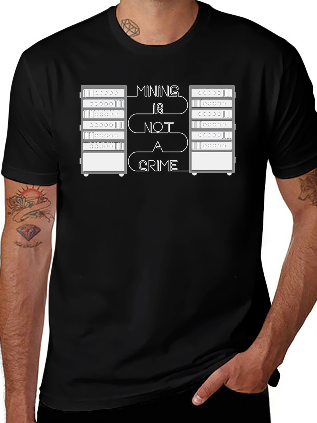 Mining is Not a Crime T-Shirt