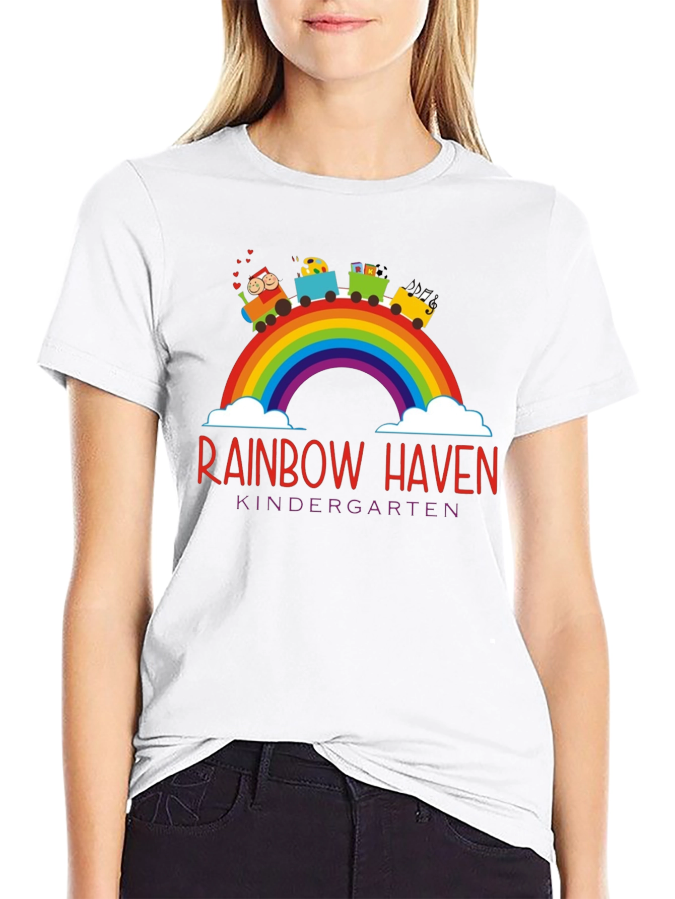 Rainbow Haven Kindergarten T-Shirt