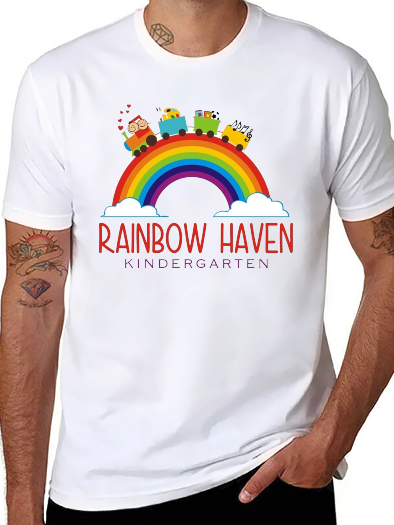Rainbow Haven Kindergarten T-Shirt