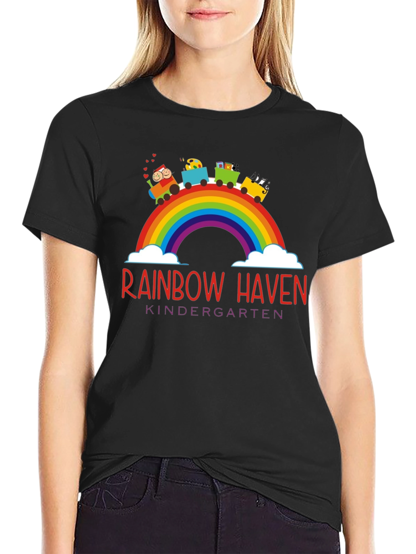 Rainbow Haven Kindergarten T-Shirt