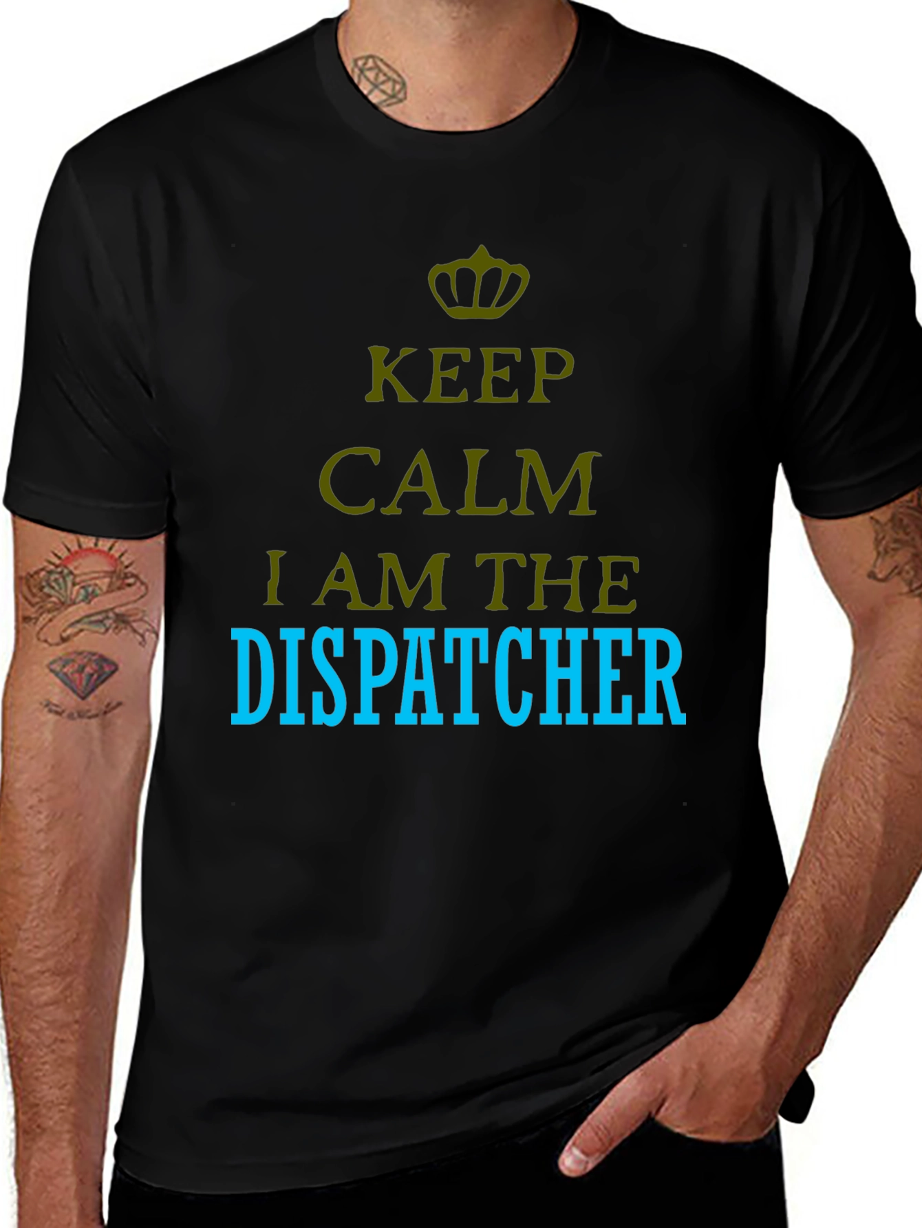 Keep Calm I am the Dispatcher T-Shirt