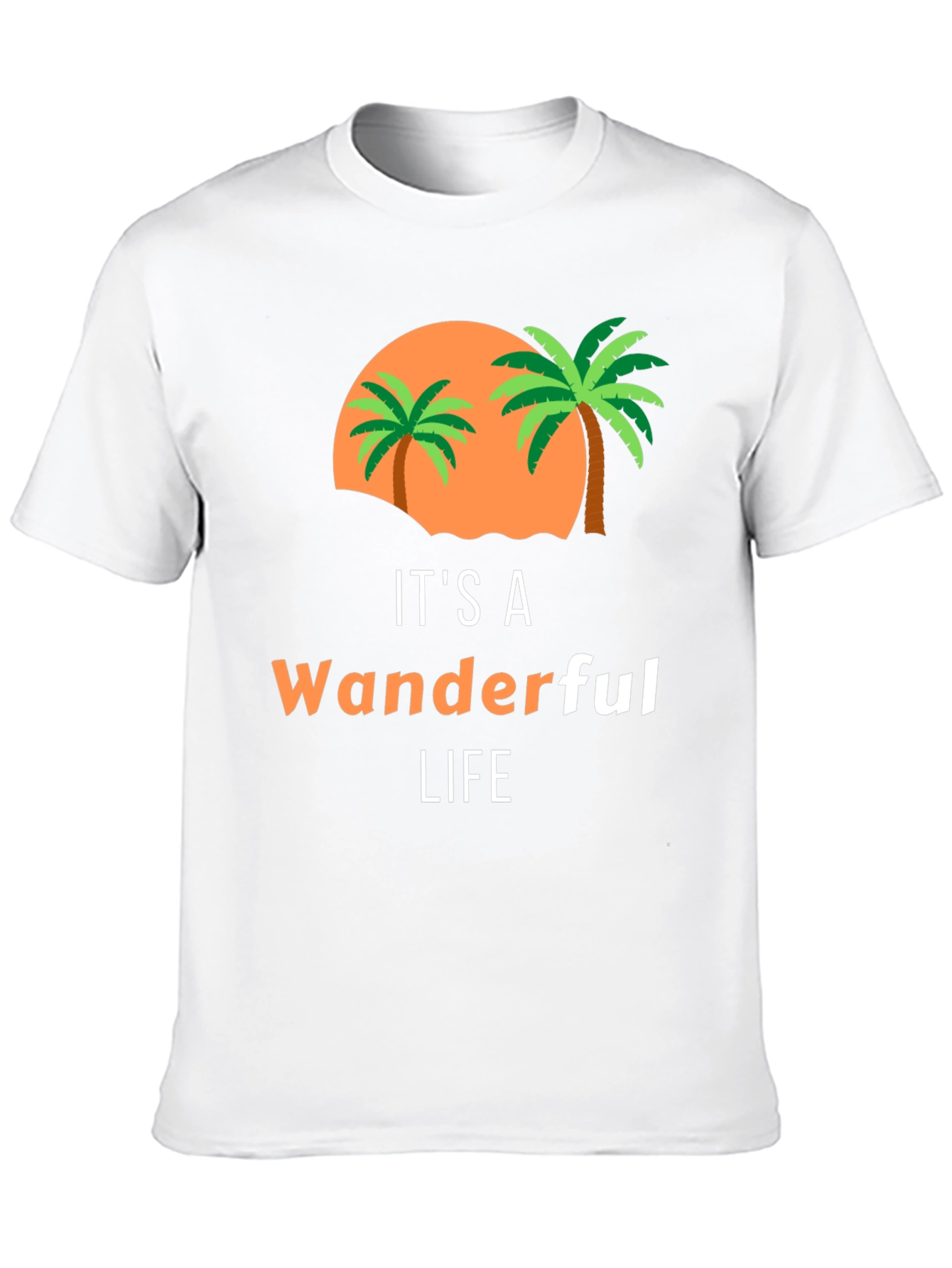 Wanderful Life Palm Tree Graphic Tee