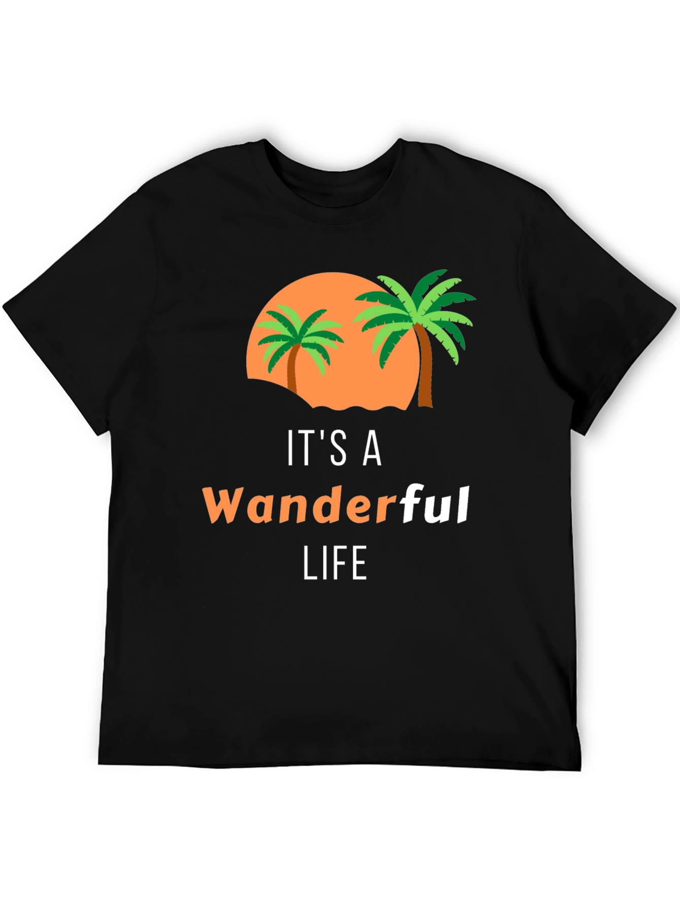 Wanderful Life Palm Tree Graphic Tee