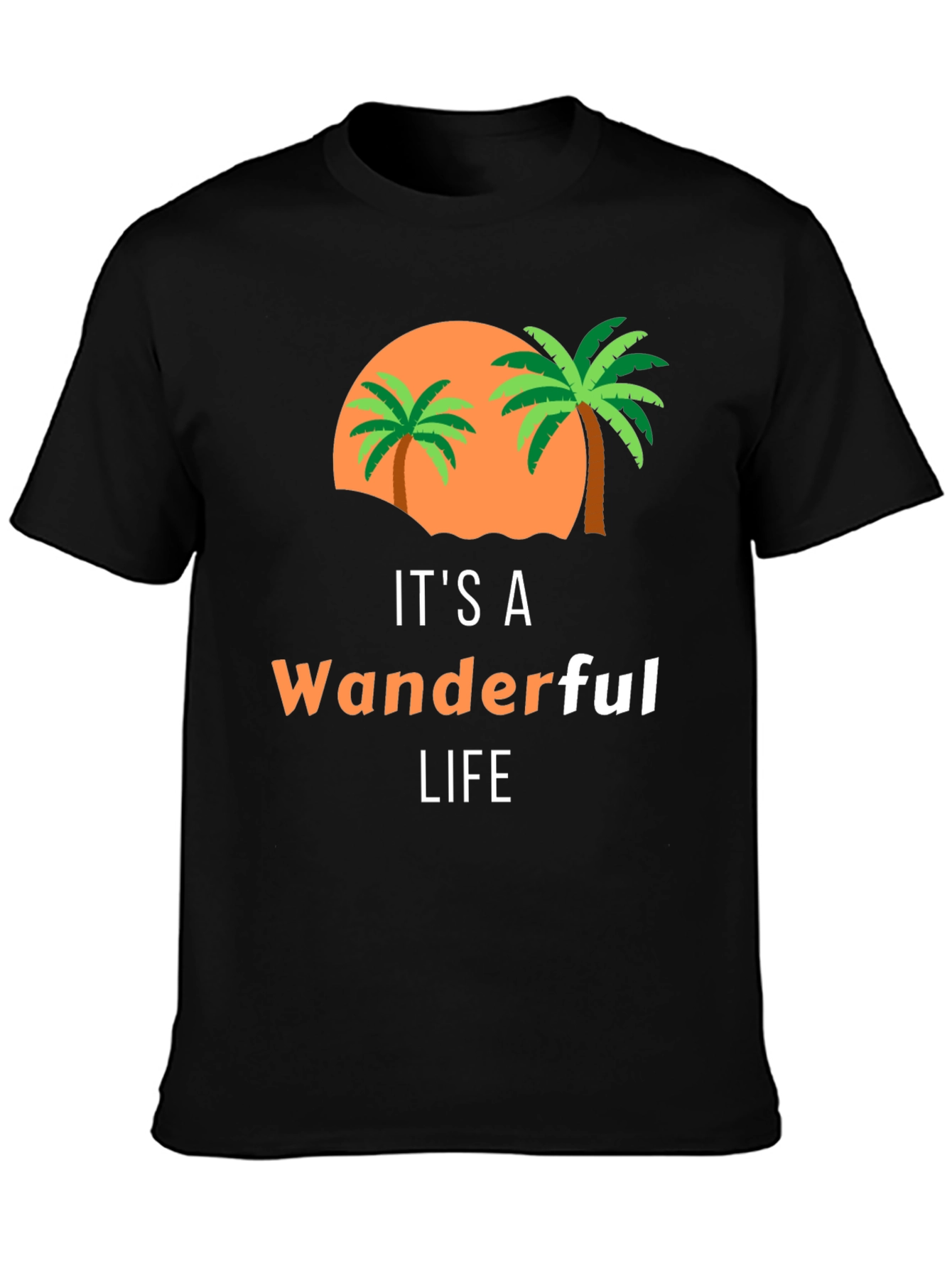 Wanderful Life Palm Tree Graphic Tee