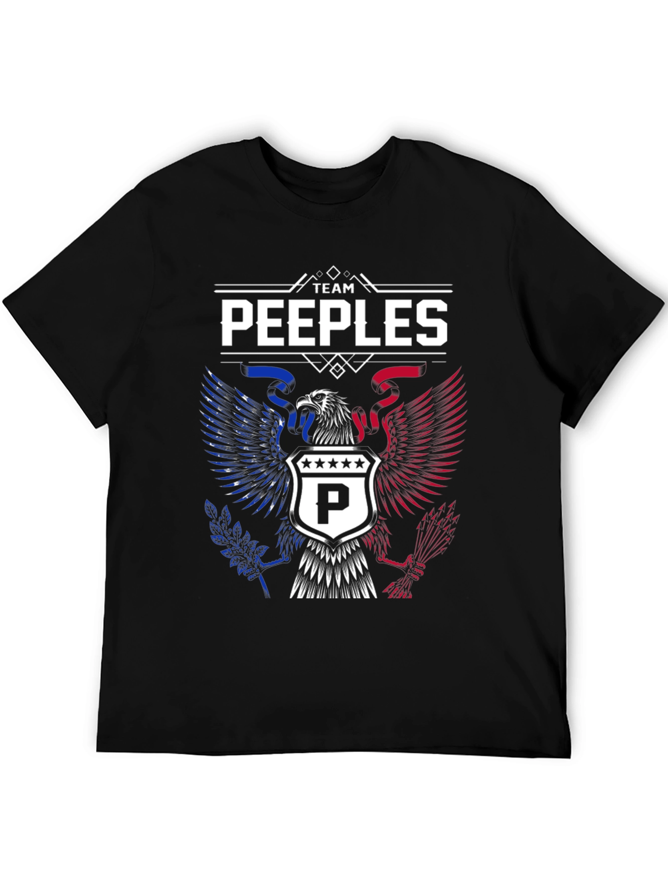 Team Peeples Eagle Graphic Tee - Patriotic T-Shirt