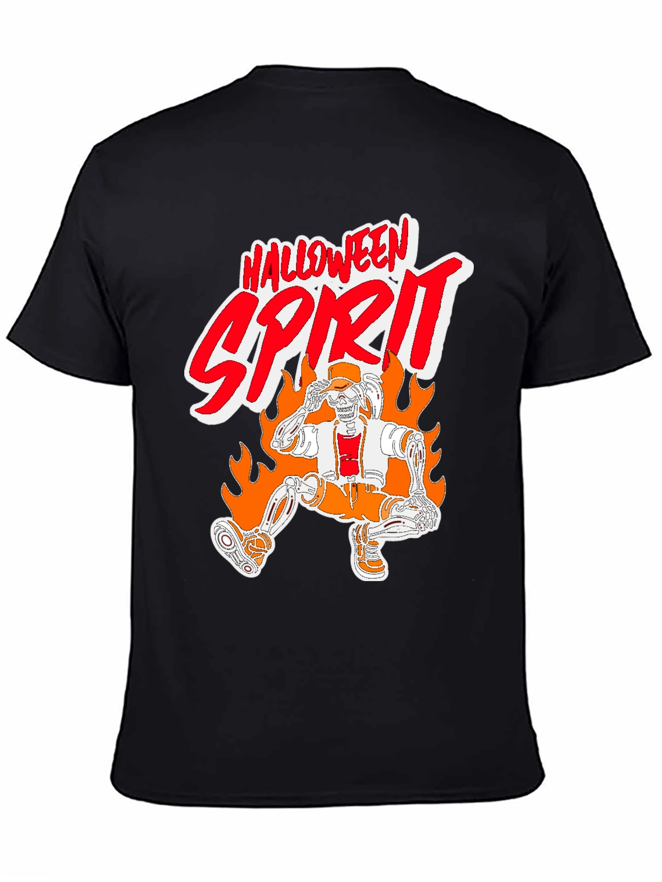 Halloween Spirit Skeleton T-Shirt